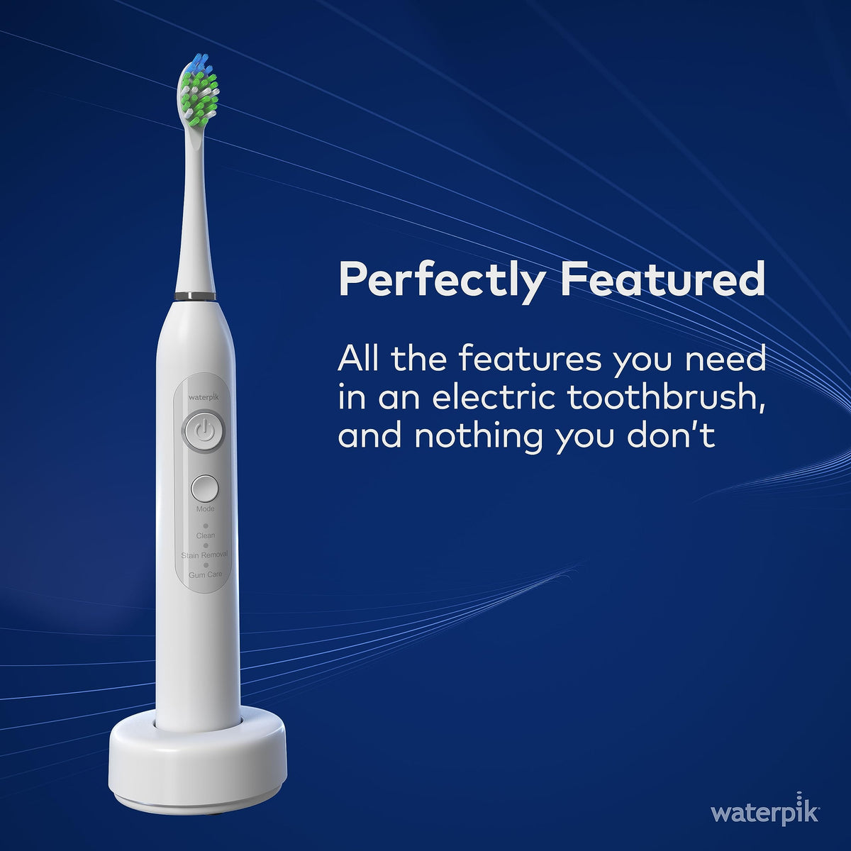 Waterpik Cordless Pearl and Sensonic Rechargeable Electric - Waterpik Official Imagery - 6