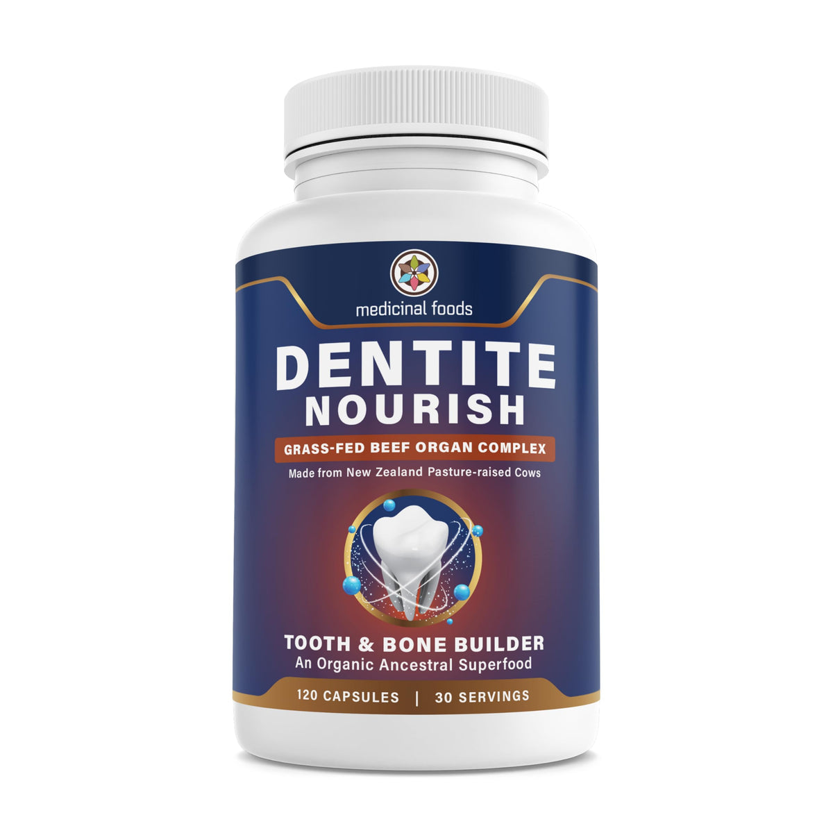 Medicinal Foods Dentite Nourish Tooth Bone Builder - MEDICINAL FOODS THE ANCIENT FUTURE OF FOOD Official Imagery - 1