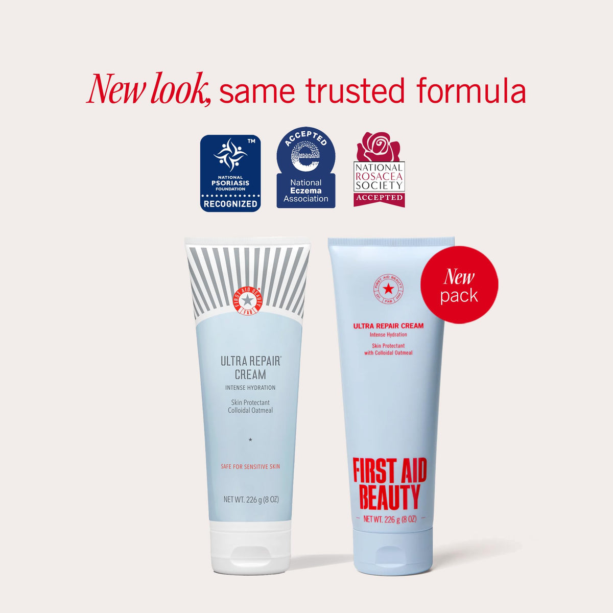 First Aid Beauty Ultra Repair Cream Face Body Barrier Repair - Premium Selection Official Imagery - 3