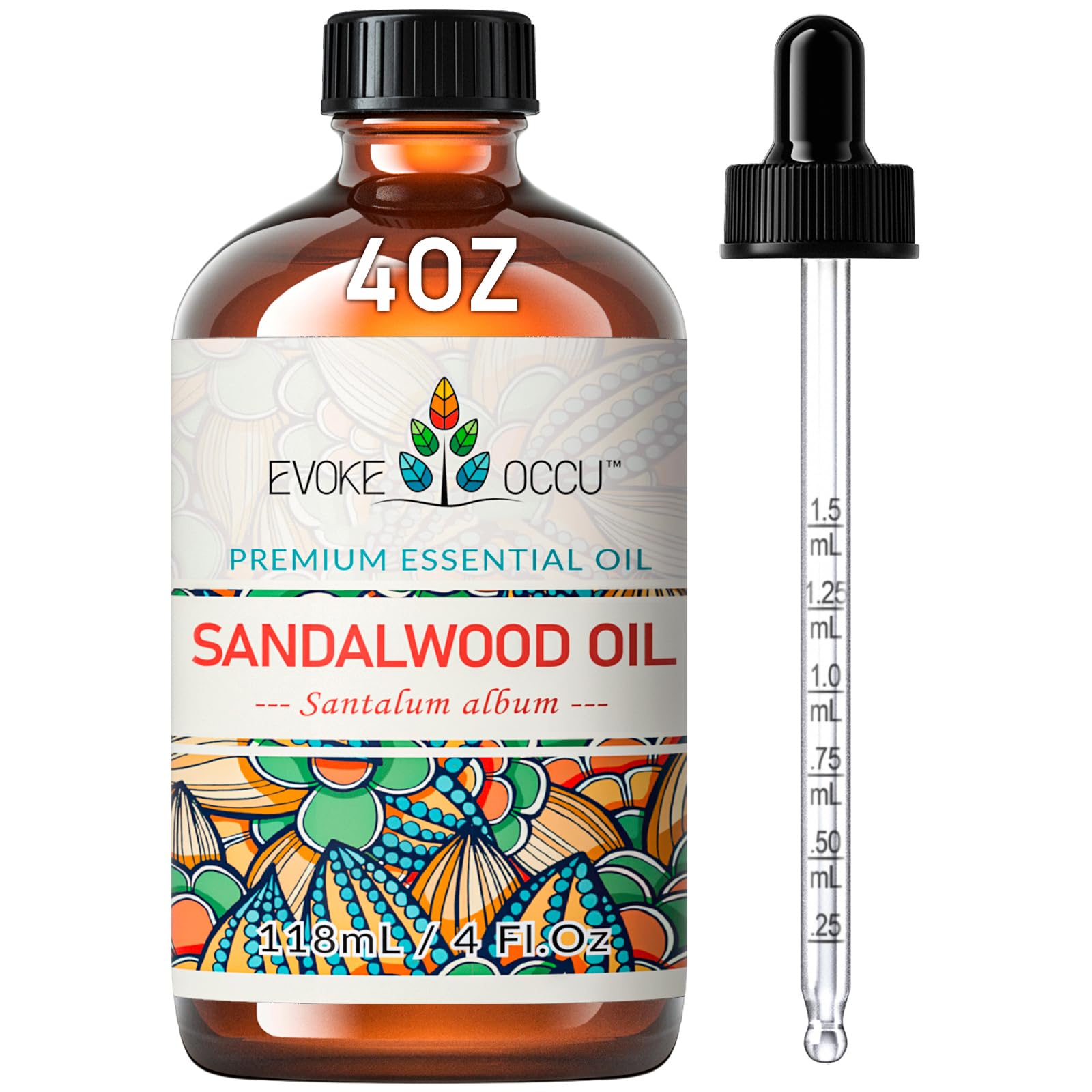 EVOKE OCCU Sandalwood Essential Oil | Skin, Diffuser & DIY
