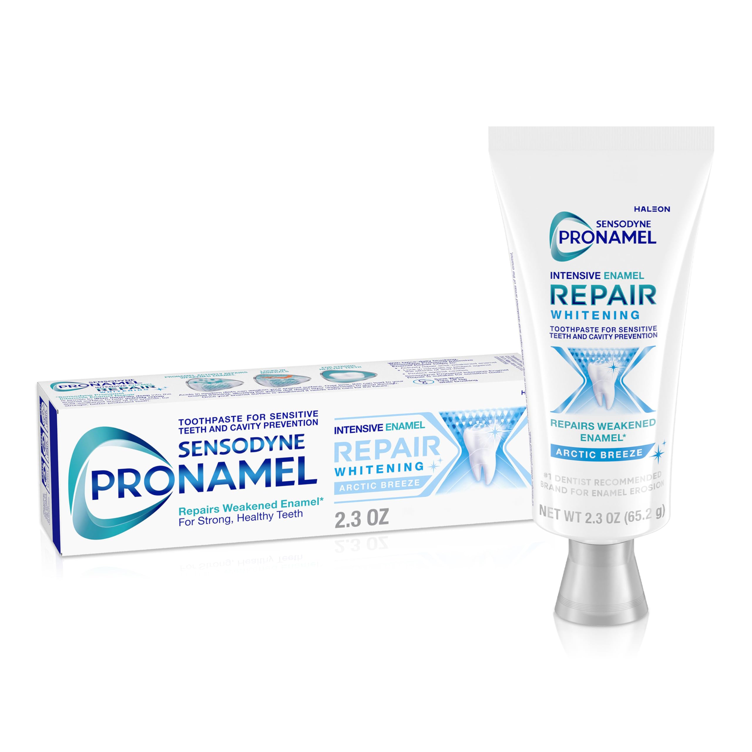 Sensodyne Pronamel Intensive Enamel Repair Whitening Toothpaste, - Product Imagery