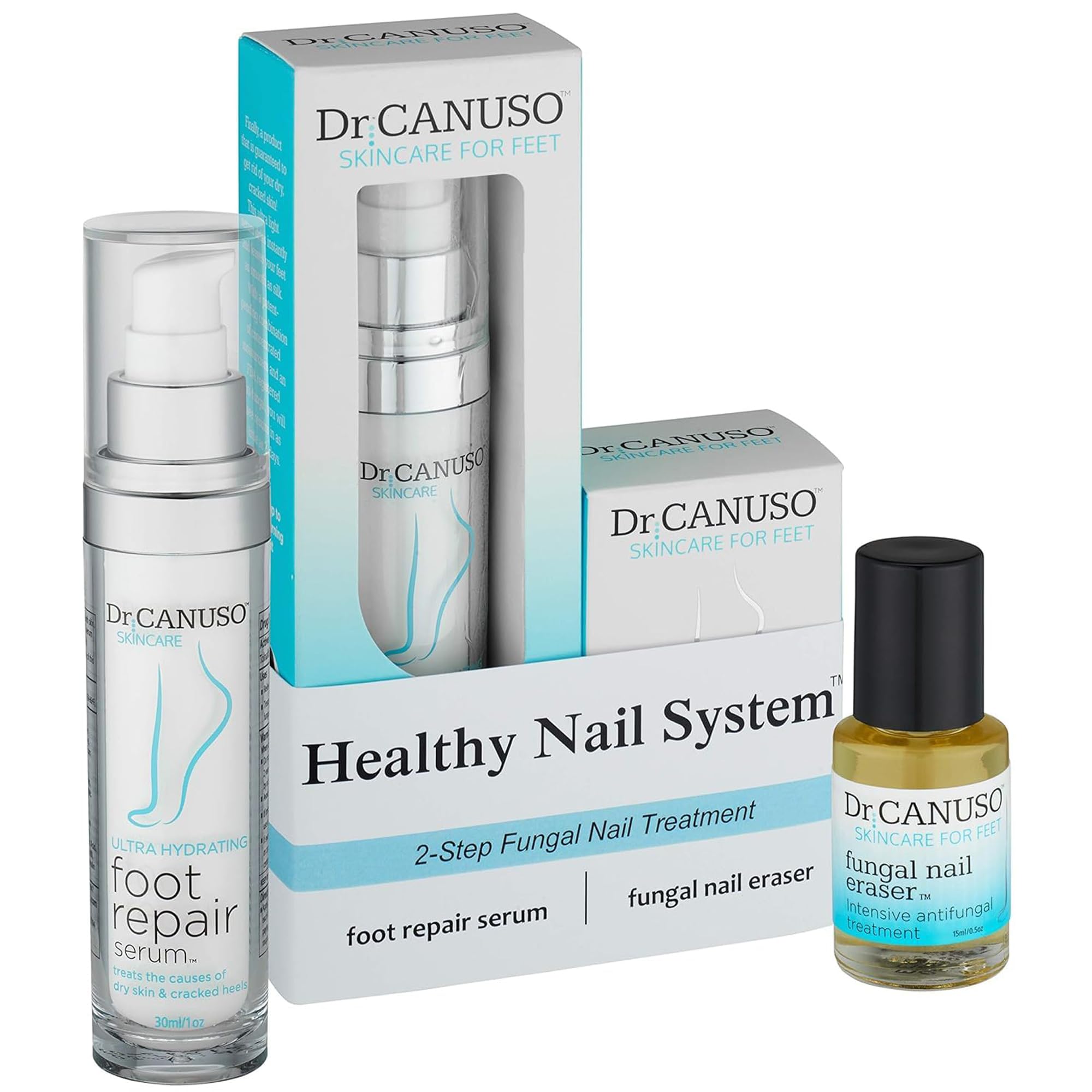 Dr. Canuso Healthy Nail System, 2 Step Antifungal Nail - Product Imagery