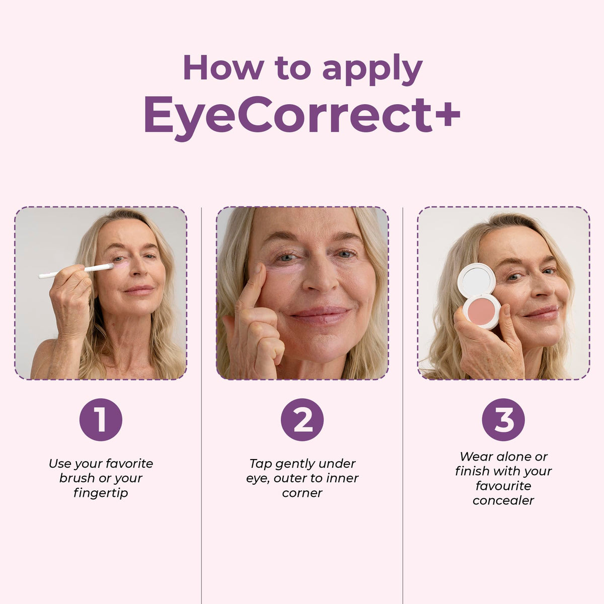 Rumi Cosmetiques EyeCorrect Under Eye Brightener for Older - Rumi Cosmetiques Official Imagery - 5
