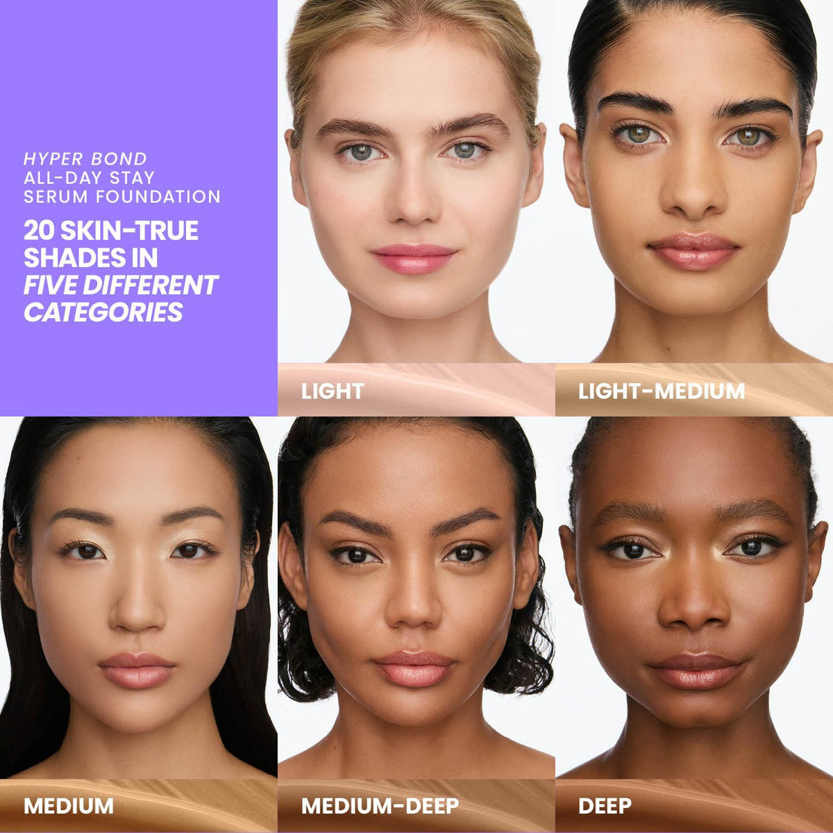 Wonderskin – Foundation on display
