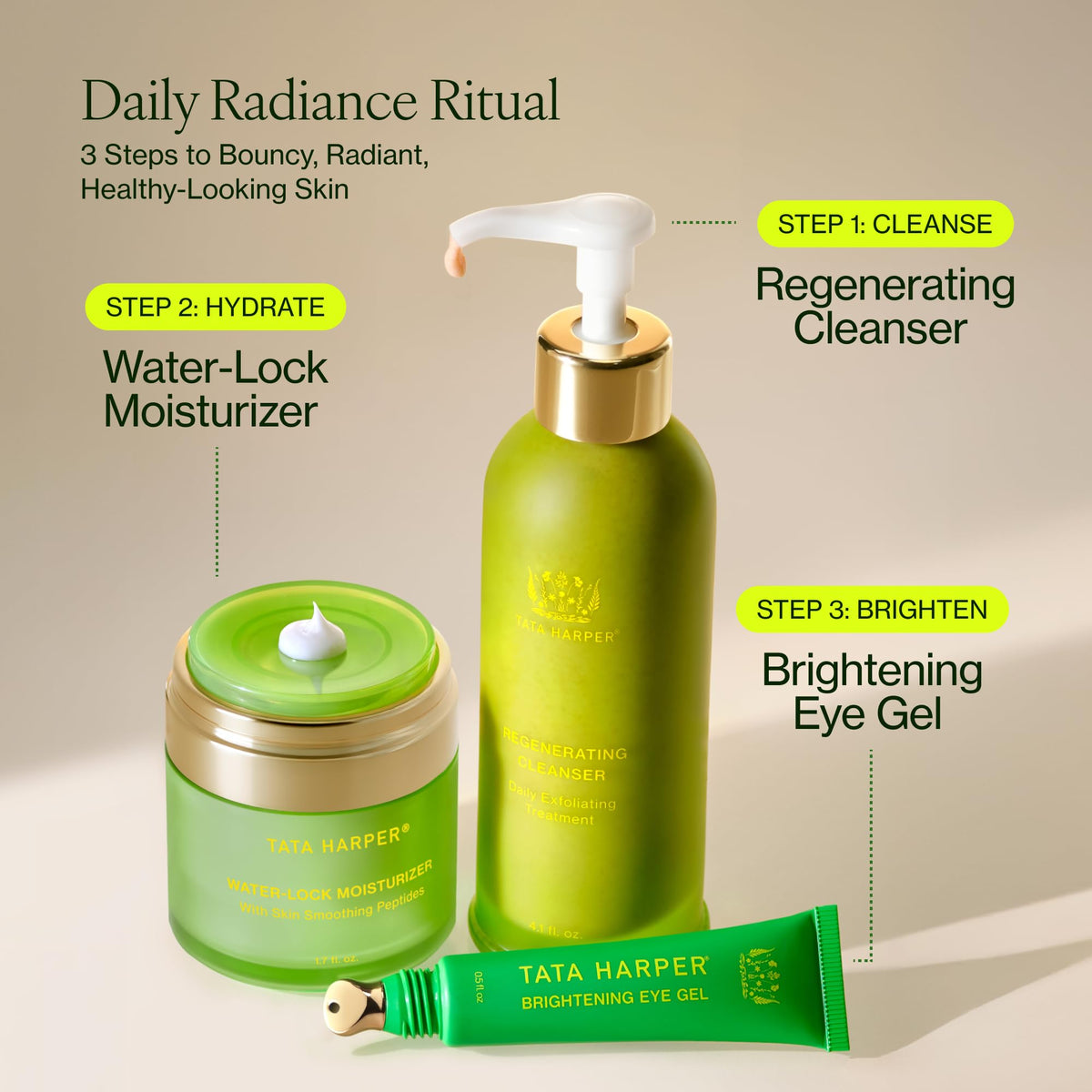Tata Harper Regenerating Cleanser | Daily Face Wash & Gentle Exfoliator – Washes on display