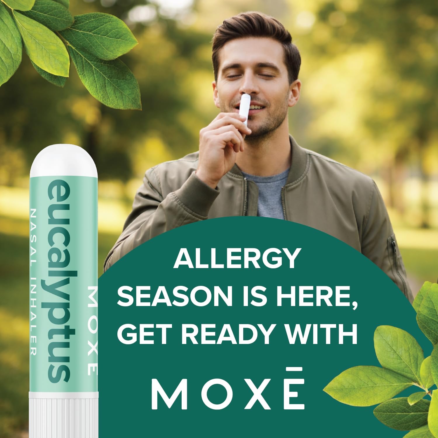 MOXĒ Eucalyptus Nasal Inhaler 3-Pack | Sinus Relief