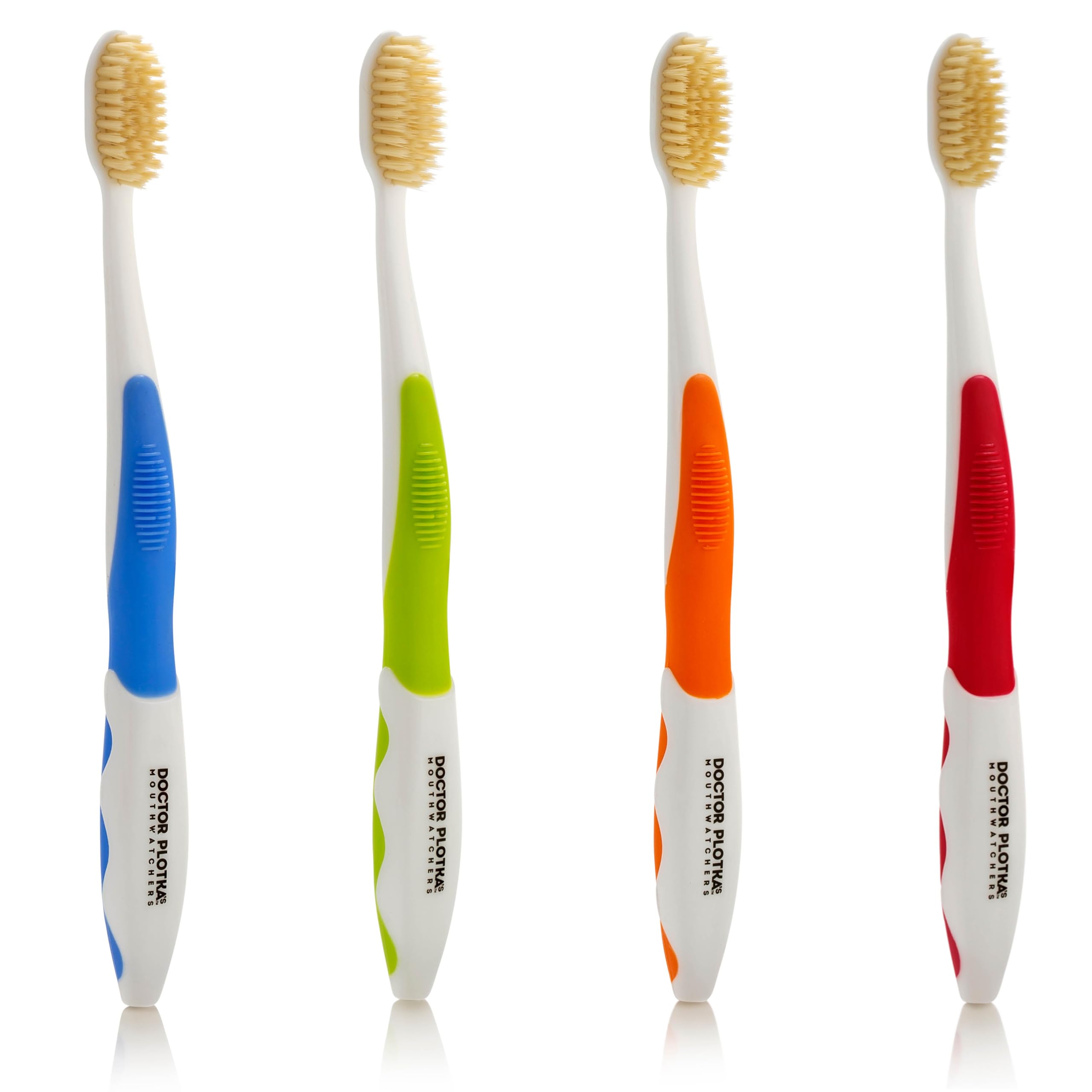 MOUTHWATCHERS Dr Plotkas Soft Bristle Flossing Toothbrush Manual - Product Imagery