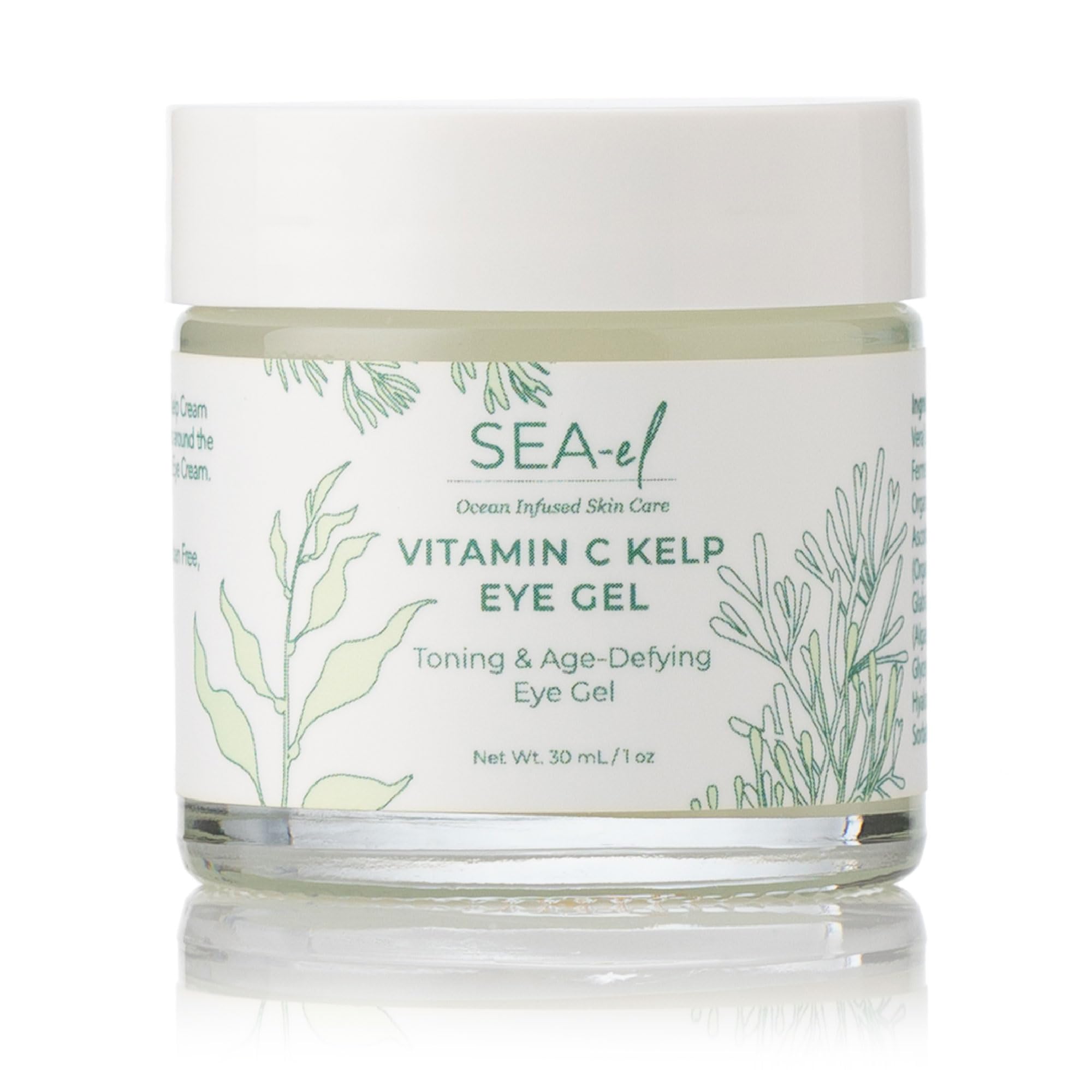 Sea-el Vitamin C Kelp Eye Gel Toning & Age Defying Skincare for - Product Imagery