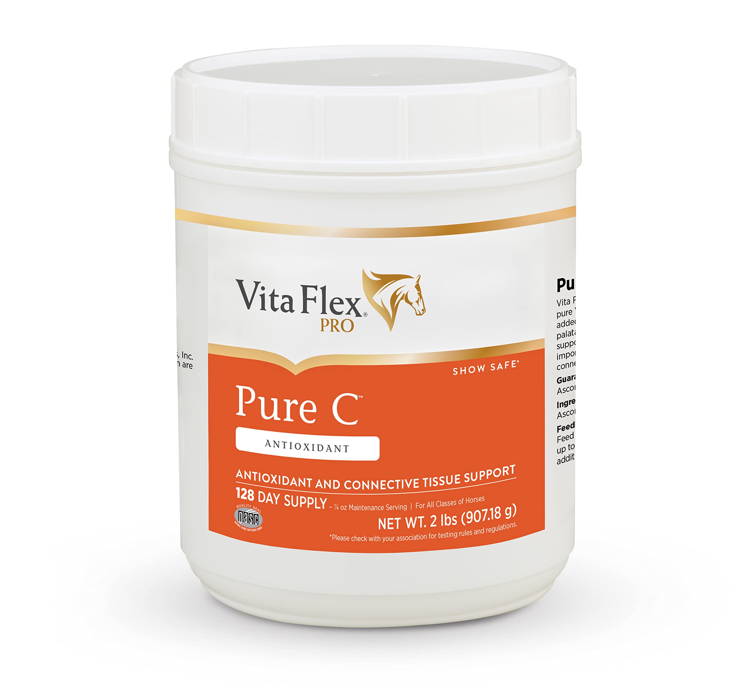 Vita Flex Pro Pure C Antioxidant Supplement, 2 lb, 128-Day Supply - Product Imagery