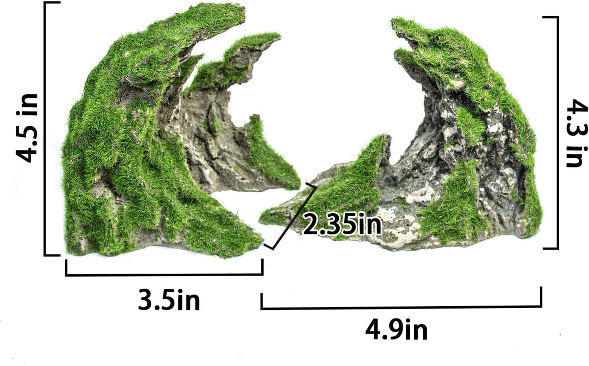 Novelsite Fish Tank Accessories, Aquarium Decorations, Scenery, Rock Ornaments - Create Aquatic Beauty with Premium Aqua
