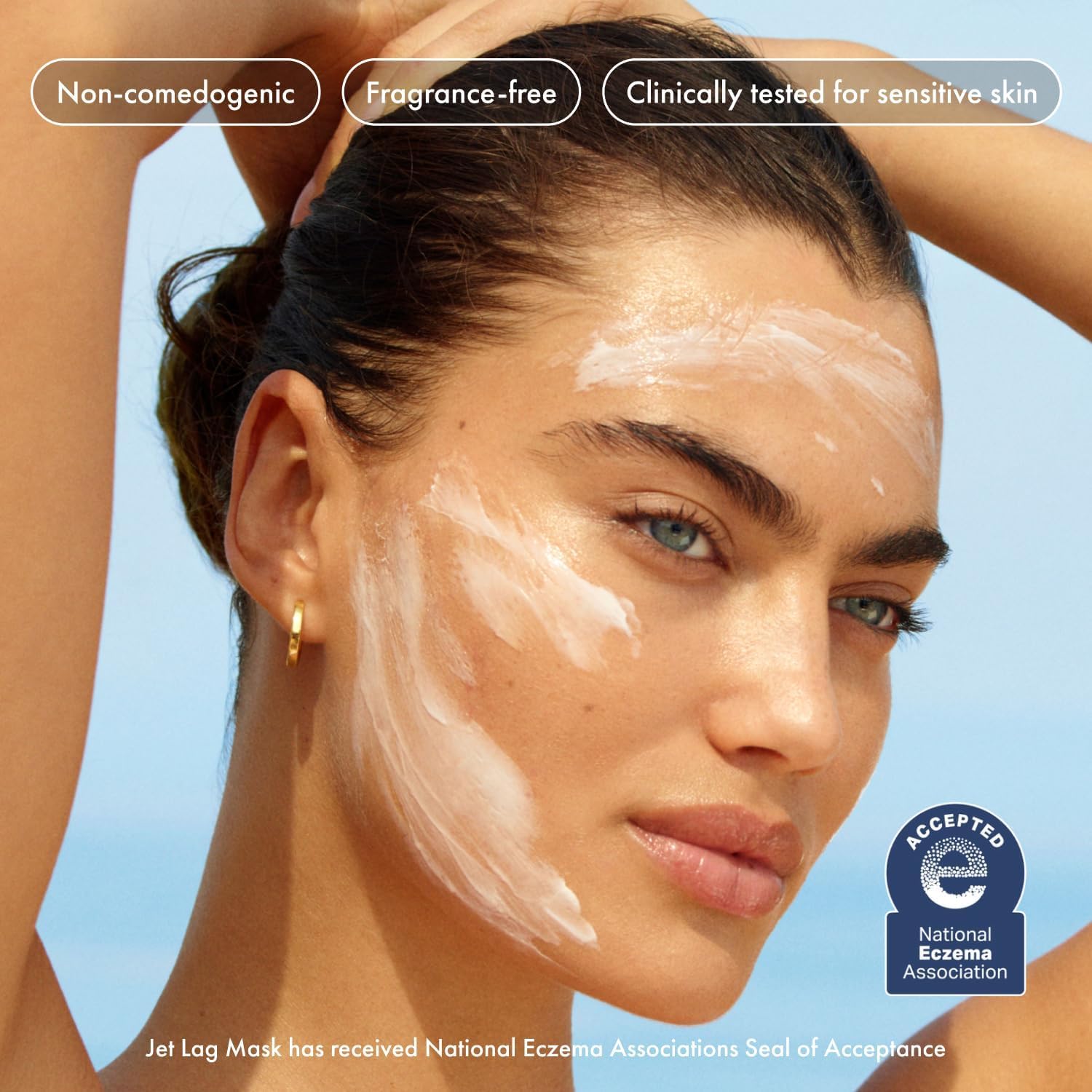 Summer Fridays Hydration Trio - Travel Size Jet Lag Mask + Full Size Lip Butter Balm Duo in Hot Chocolate + Toasted Marshmallow - Skin Care Set for Hydrated Complexion + Glossy, Soft Lips (3 Count)
