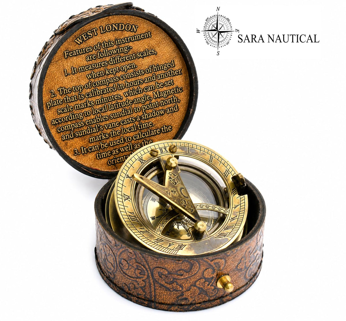 SARA NAUTICAL – Sundial Clocks on display
