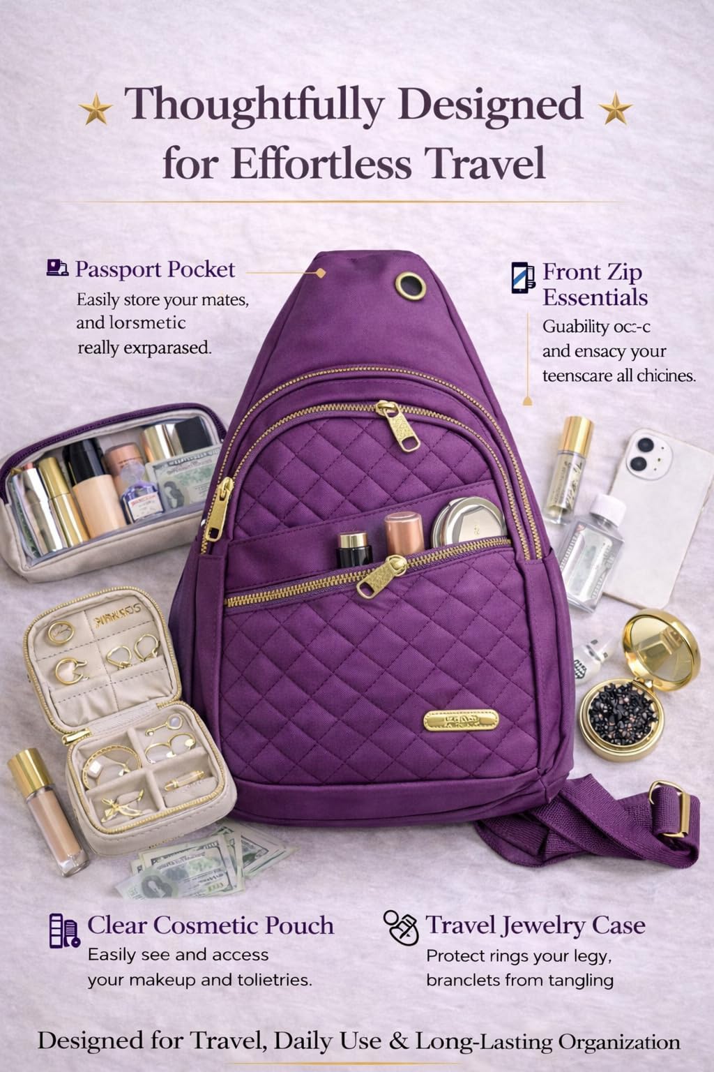 Spicy Tabanca Women's 7-Piece Travel Essentials Gift Set – alternate angle