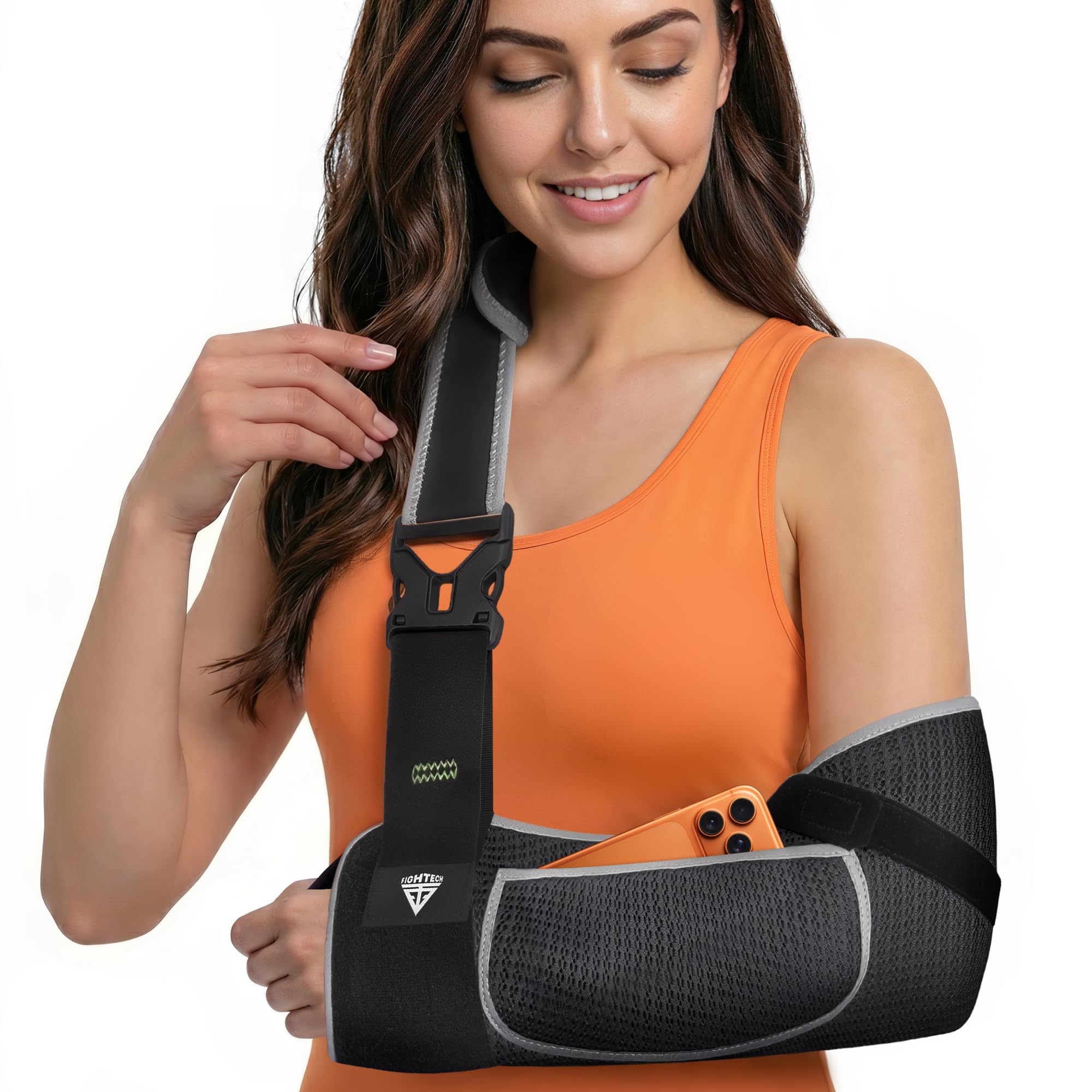 FIGHTECH Arm Sling Shoulder Immobilizer Women, Medium/Large - Product Imagery