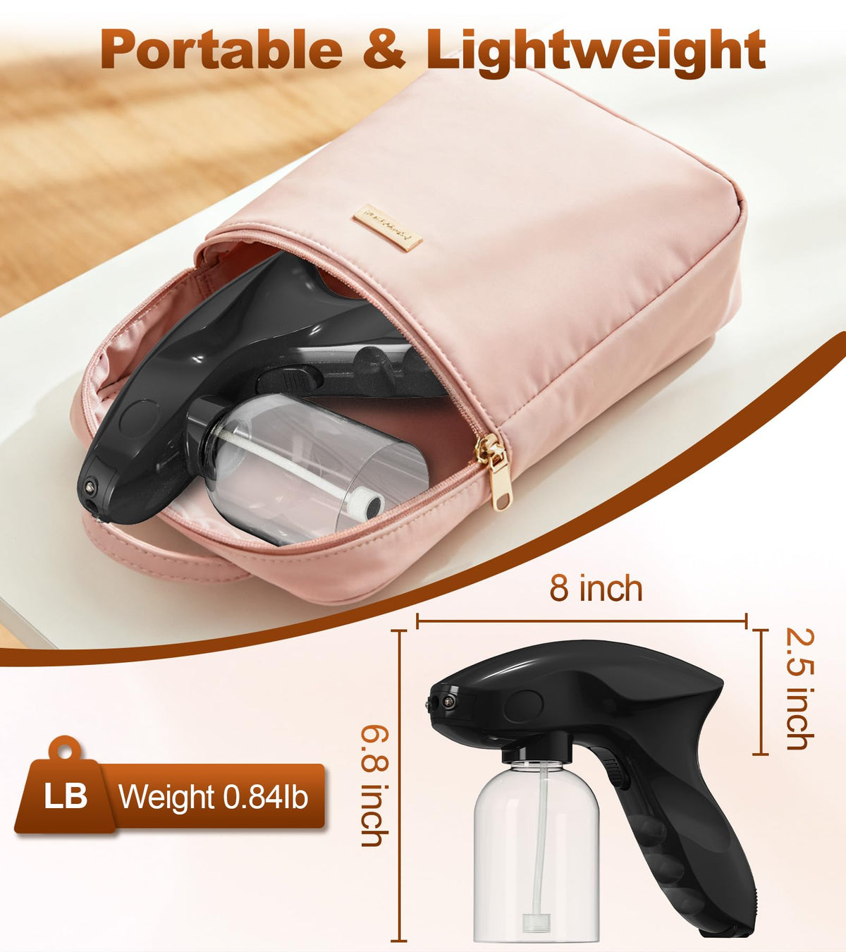 Tanning Spray Gun 280ml Handheld Spray Tan Machine for Face - rupuqira Official Imagery - 8