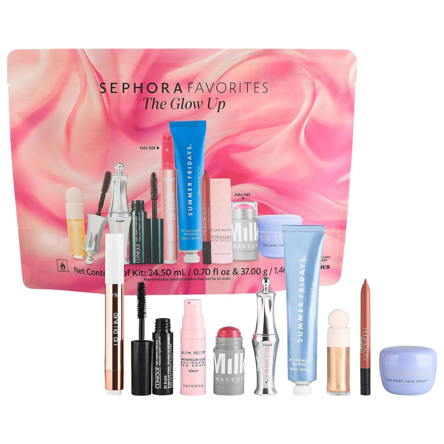 Sephora Favorites Glow Up Makeup & Skincare Gift Set with - Product Imagery