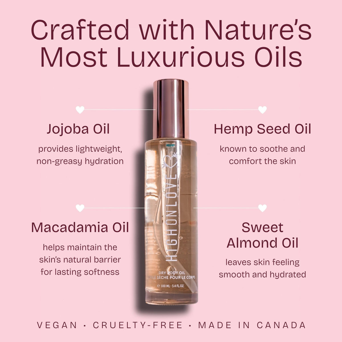 Dry Body Oil Spray - High On Love Official Imagery - 4
