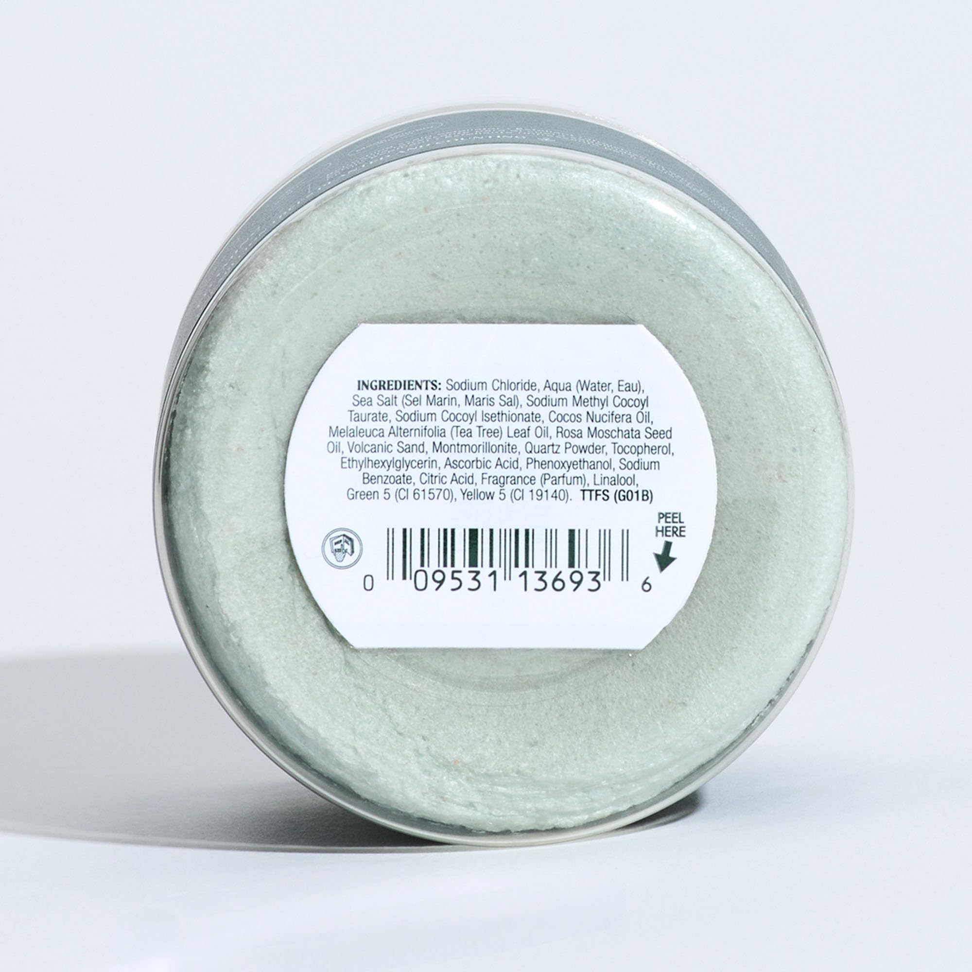 Tea Tree Special Detox Foaming Salt Scrub for hair, exfoliates and refreshes scalp, suitable for all hair types, 6.5 oz.