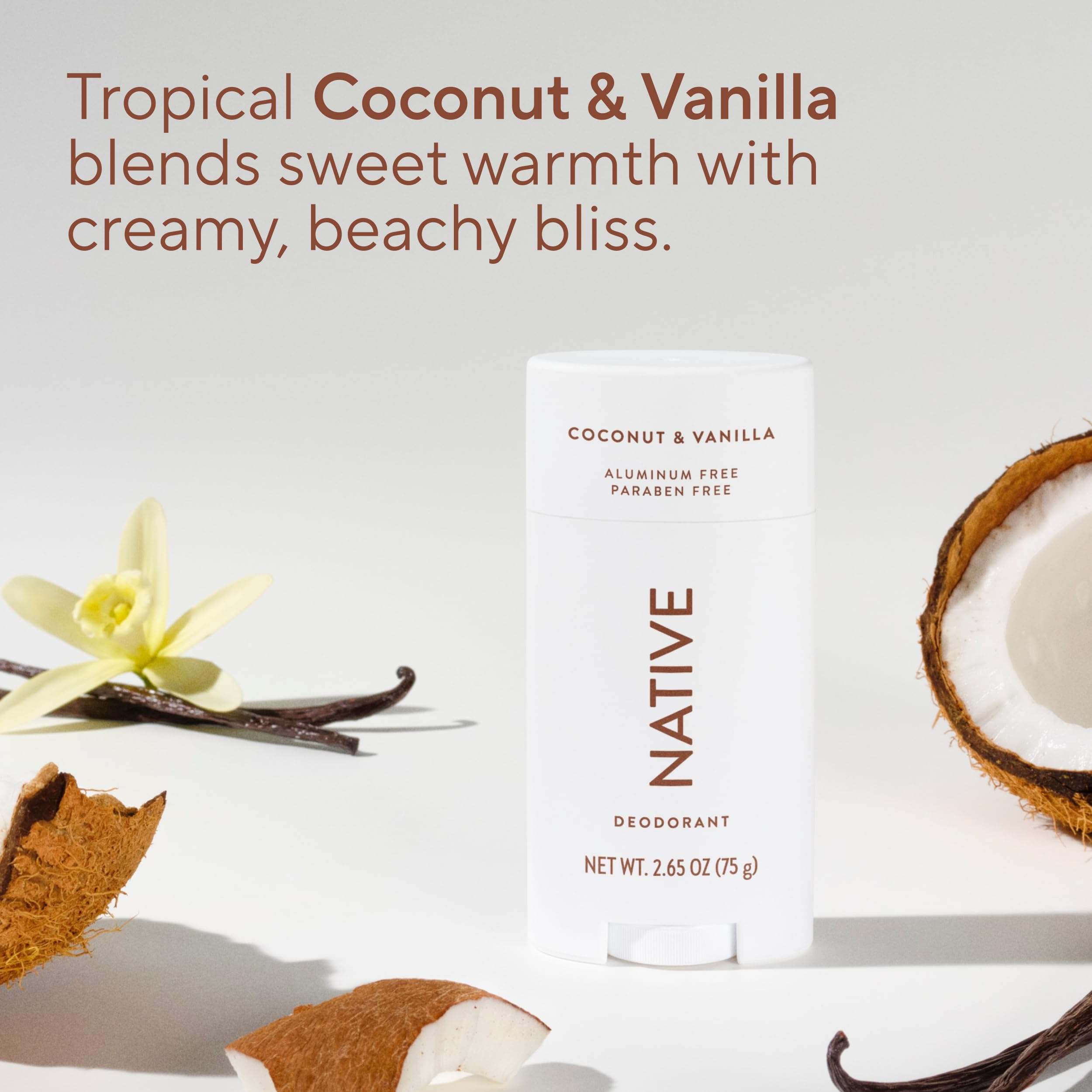 Native Aluminum-Free Deodorant Coconut Vanilla 2.65oz