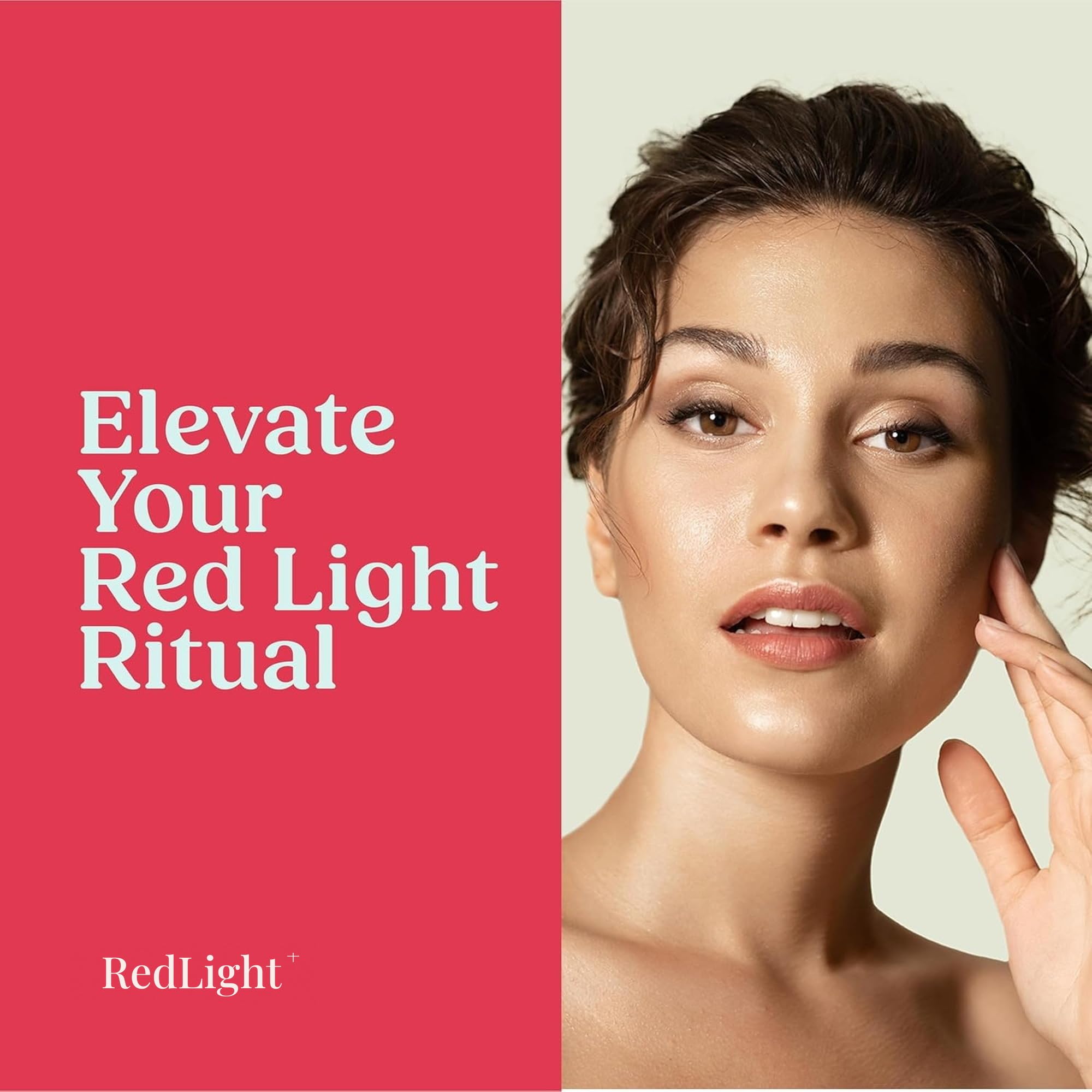 Berkland Matcha Red Light Therapy Activation Serum for Face & Neck - Made in USA - Stays Workable a Full Session, No Sticky Drag - Niacinamide, Hyaluronic Acid & Ceramides - Fragrance-Free, 1 fl oz