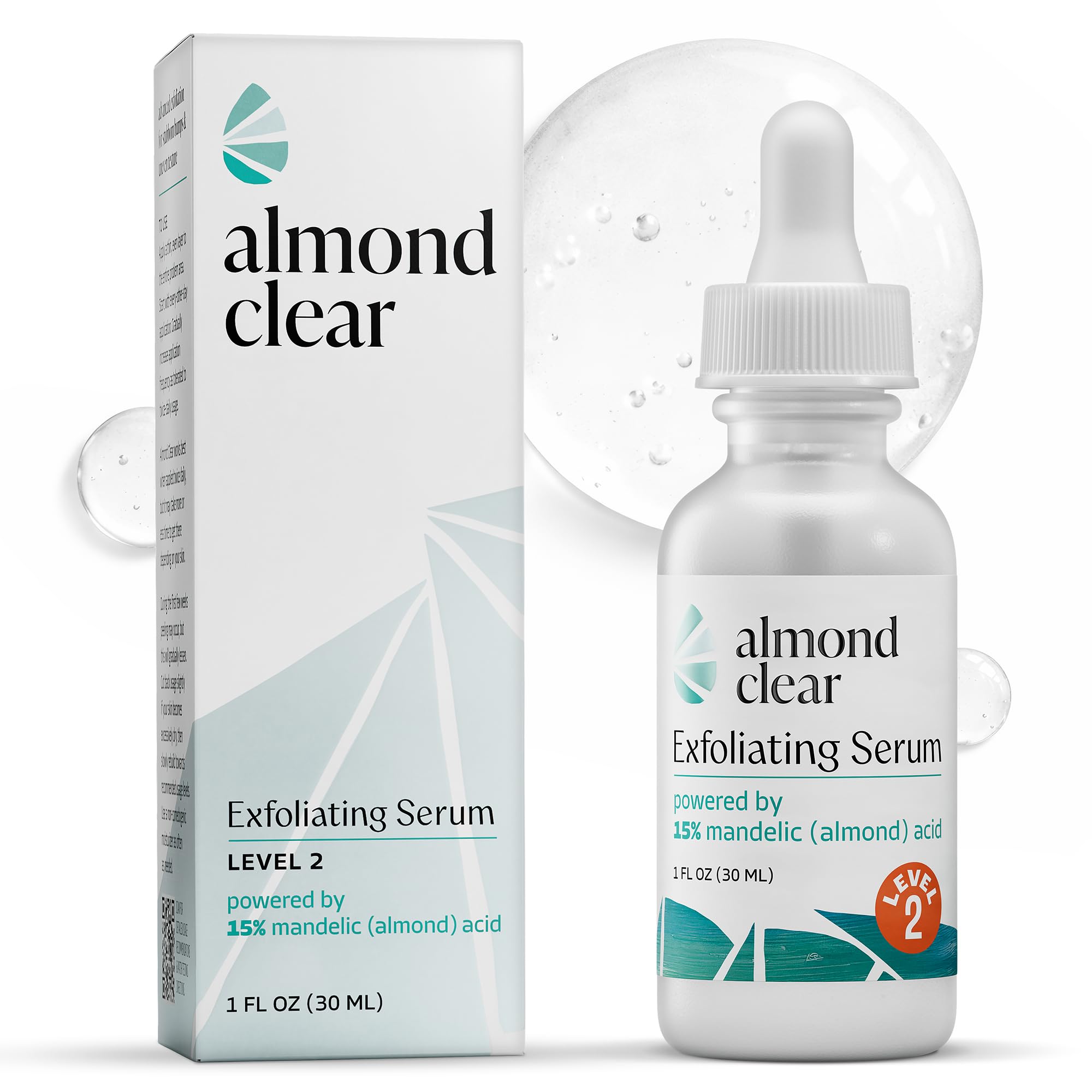 Almond Clear Mandelic Acid Level 2 Serum – Extra Strength - Product Imagery