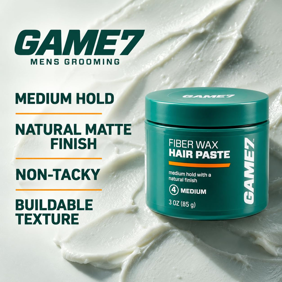 GAME7 Hair Styling Bundle for Men Spray Gel Paste 3 Piece - GAME7 Men's Grooming Official Imagery - 3