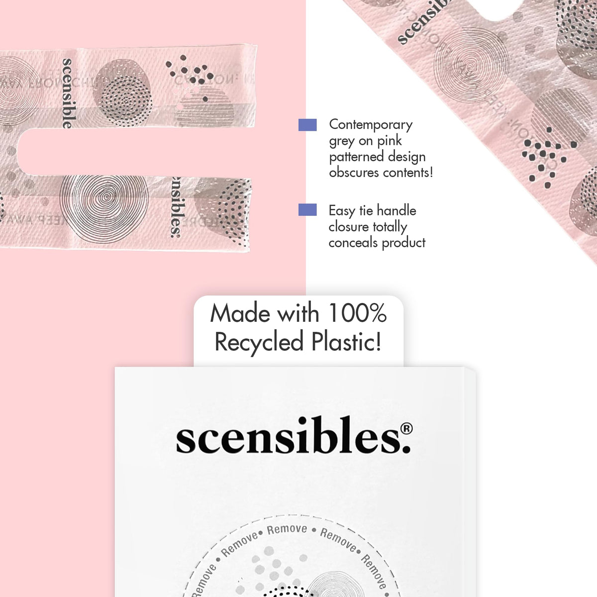 Personal Care Disposal Bags Refill Boxes 300 Bags for - SCENSIBLES Official Imagery - 5