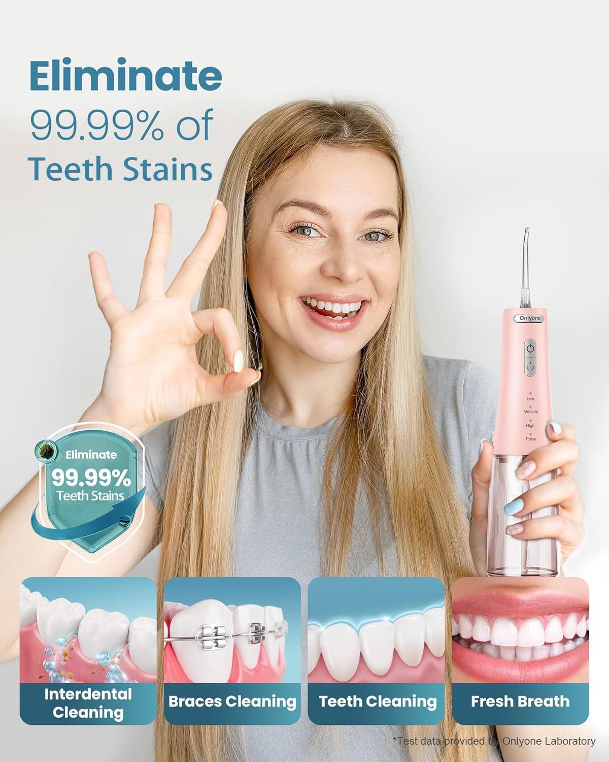 Onlyone Sonic Electric Toothbrush for Adults Water Dental - Onlyone Official Imagery - 8