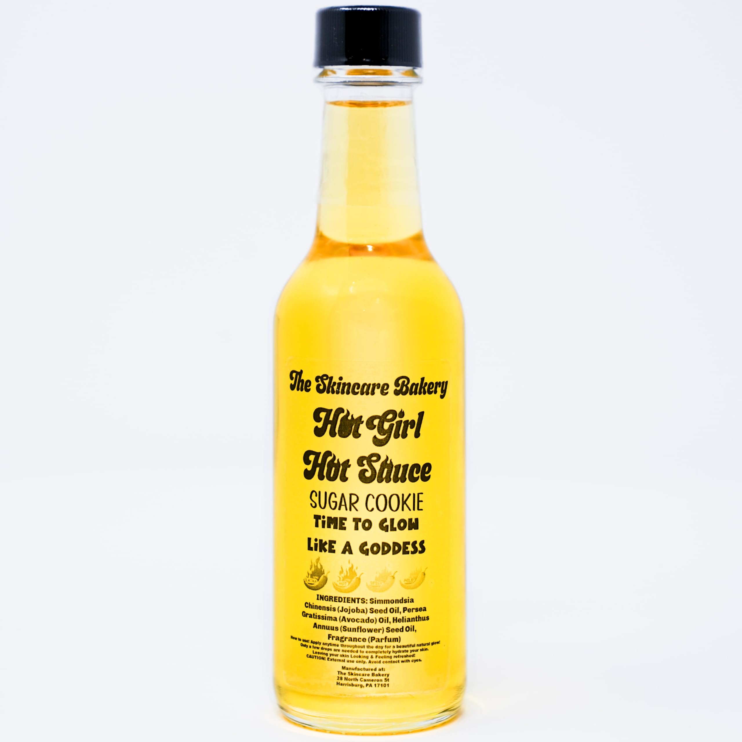 The Skincare Bakery Viral Hot Girl Hot Sauce Body Oil - Sugar - Product Imagery