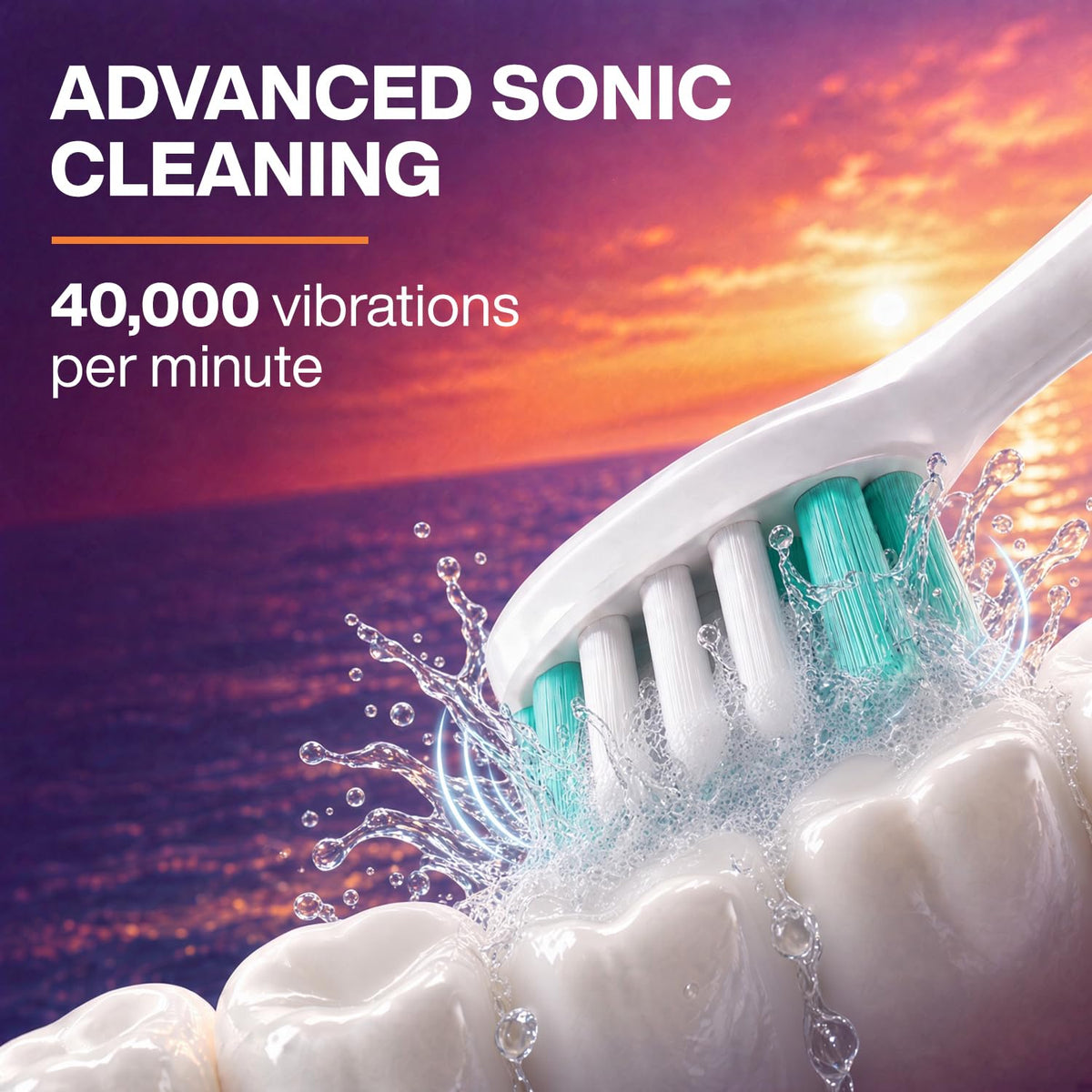 Aquasonic Vibe World Whitening Electric Toothbrush - Aquasonic Official Imagery - 4
