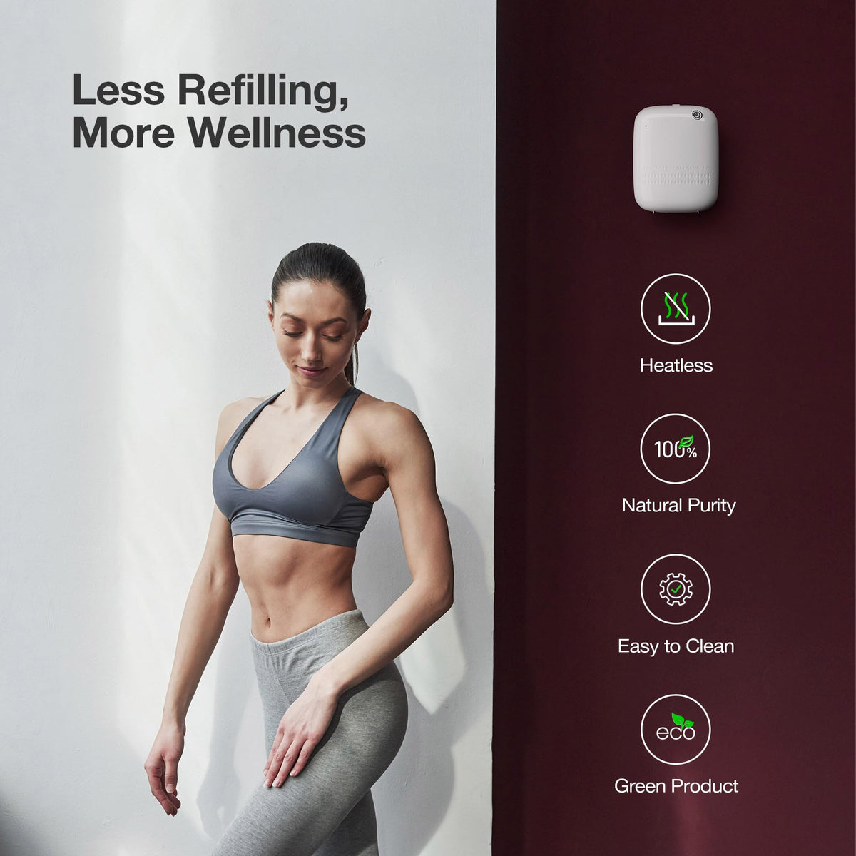 Airversa ANW Smart Waterless Essential Oil Diffuser for - Airversa Official Imagery - 7