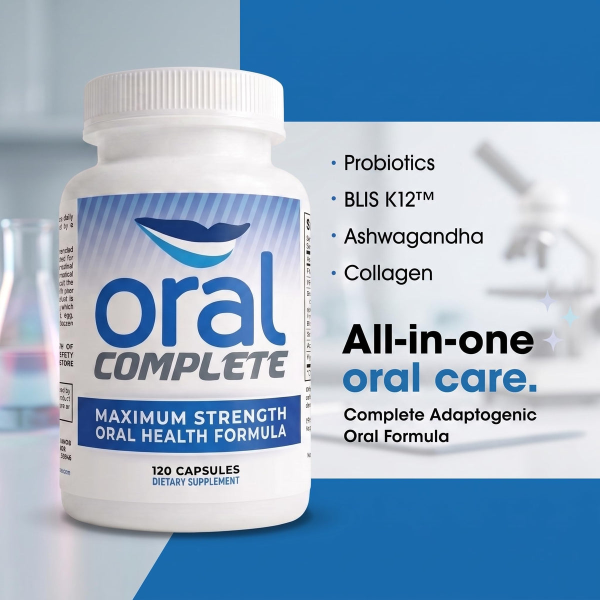 Oral Complete 11 in 1 Dental Probiotics Bad Breath Treatment - Instant Brands Official Imagery - 5