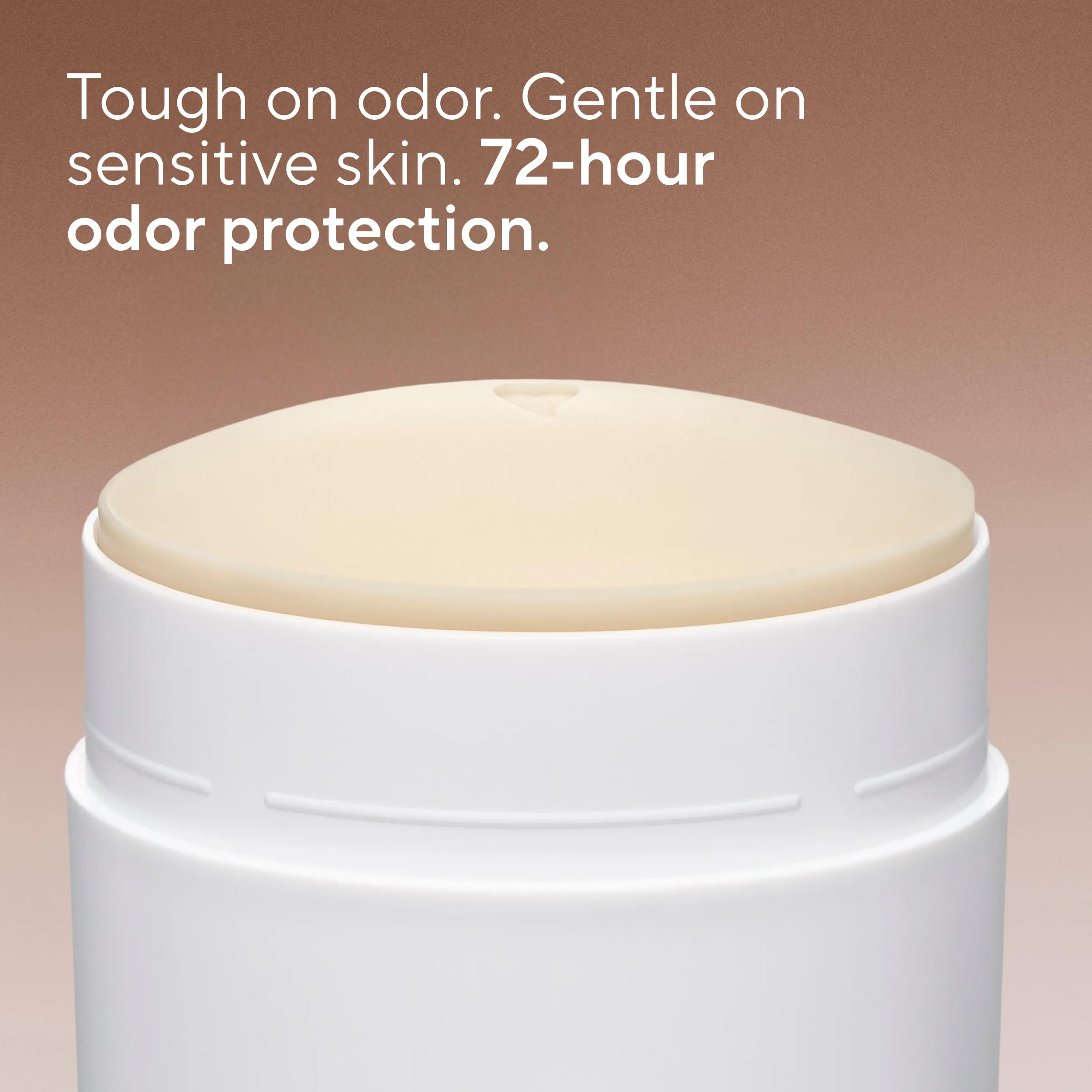 Native Sensitive deodorant stick with coconut oil, shea butter, vanilla; aluminum-free, 72-hour odor control for women and men.