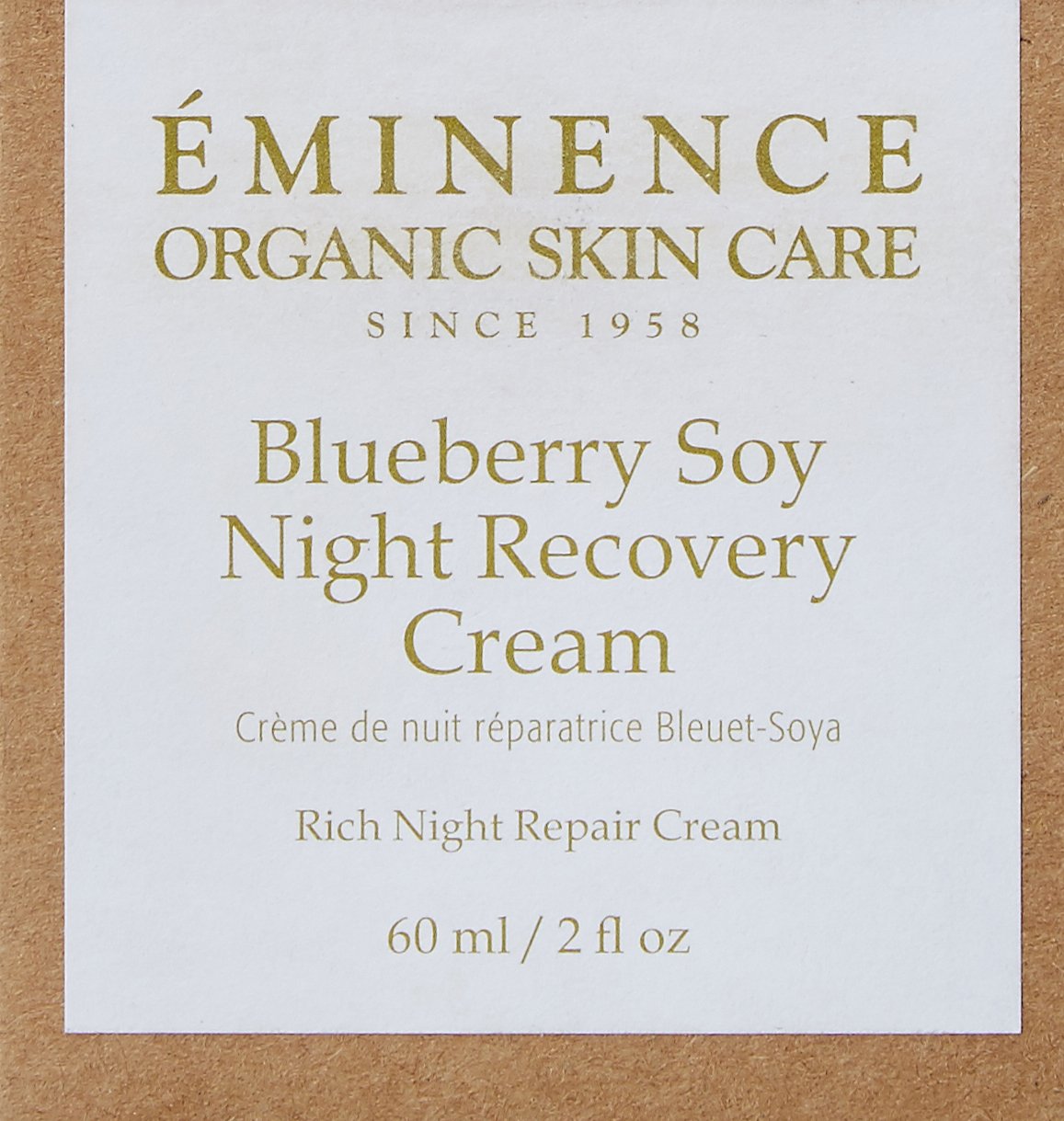 Eminence Blueberry Soy Night Recovery Cream for Unisex - 2 oz Cream – product photo (Night Creams)