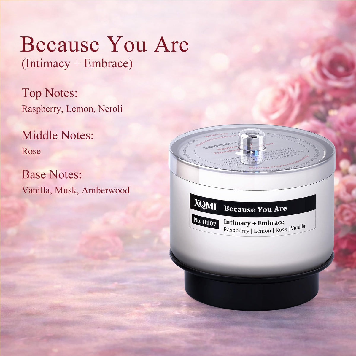 Smart Scented Candle Aromatherapy Candles for Home 4 Pack - XQMI Official Imagery - 4