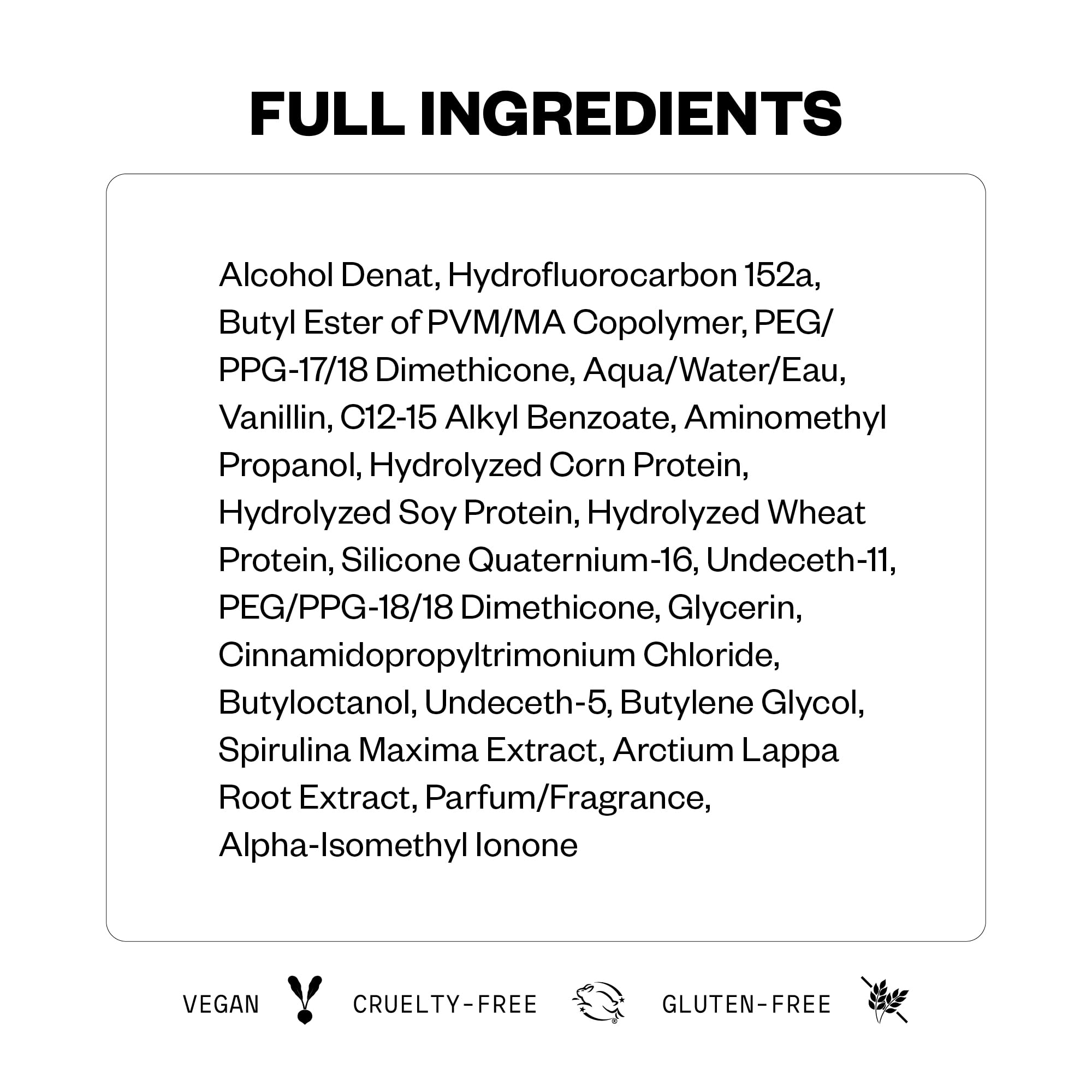 IGK Good Behavior Spirulina Smoothing Spray 5.6oz for hair styling, with a spray bottle showing the product label and nozzle.