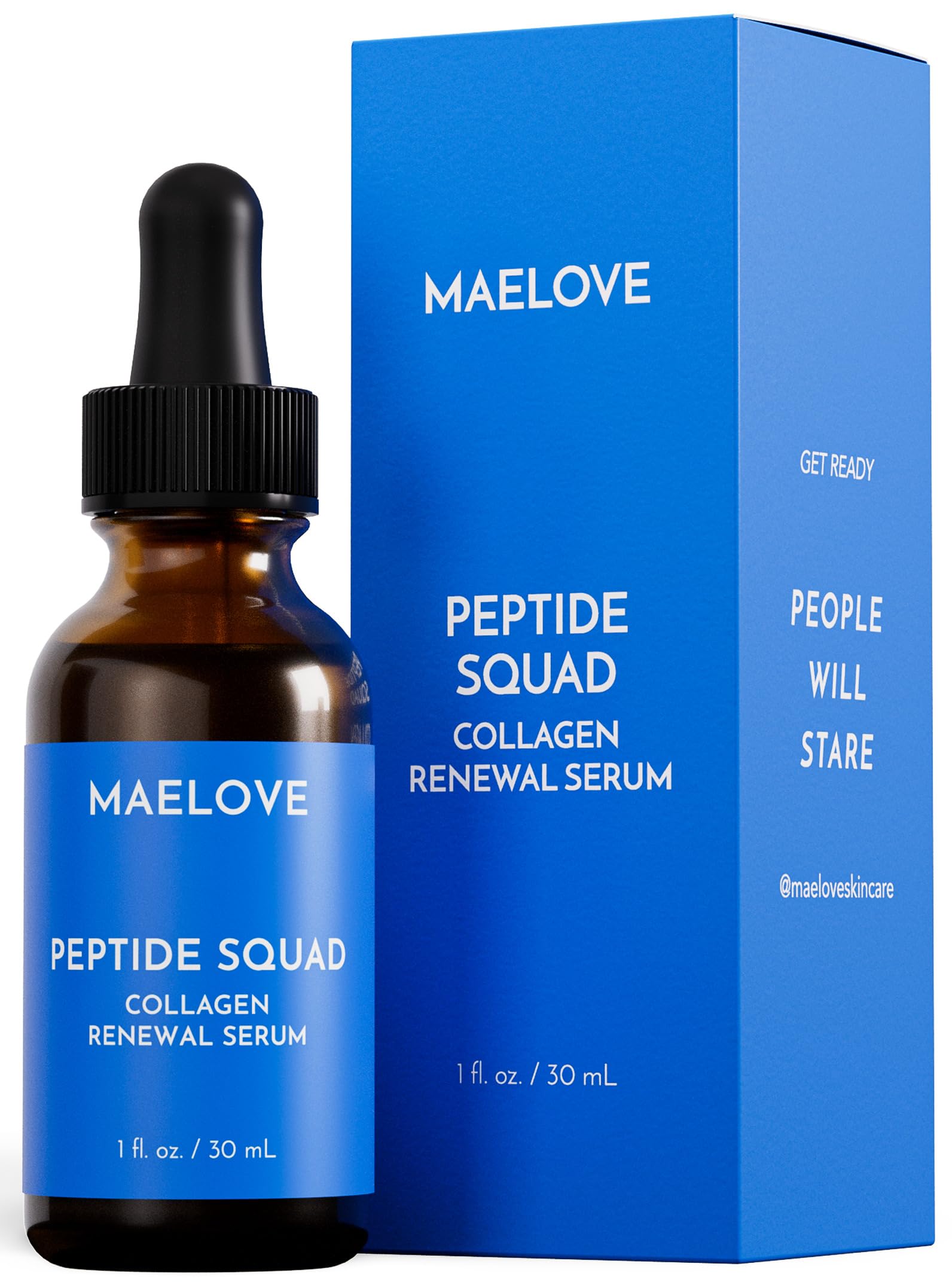 MAELOVE Peptide Squad Collagen Renewal Serum, 1 fl oz - Product Imagery