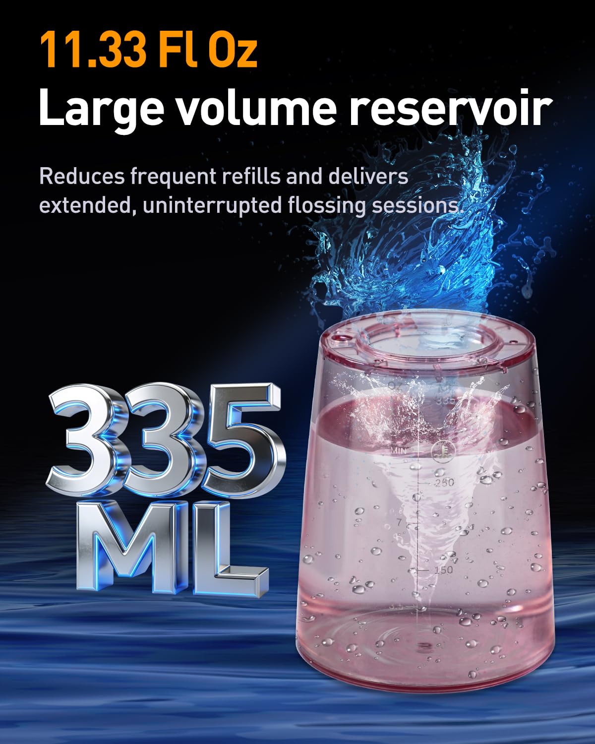 MySmile LP221 Cordless Water Flossers for Teeth w UVC Light - MySmile Official Imagery - 7