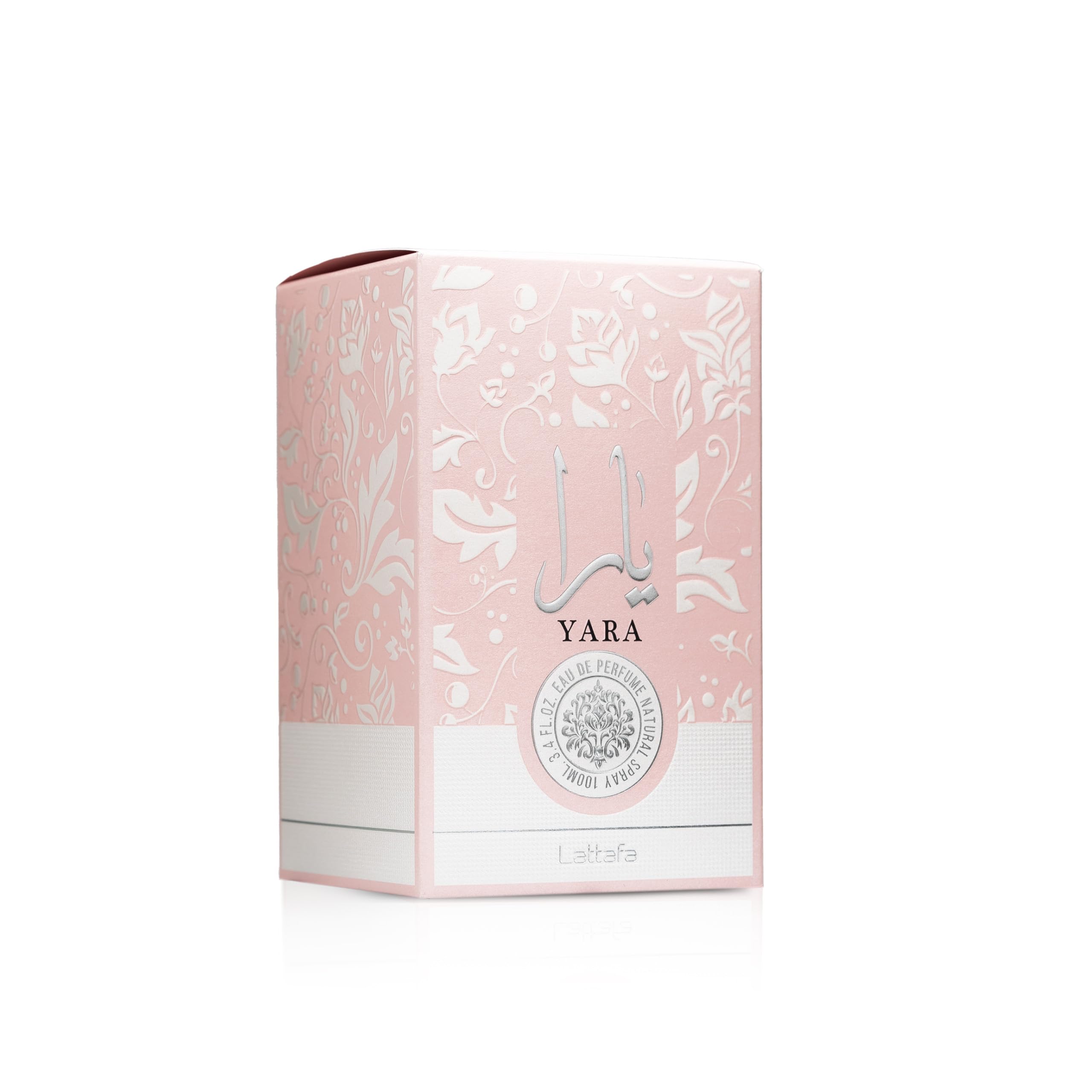 Lattafa Yara Vanilla Gourmand women’s 100ml personal fragrance bottle with elegant design and warm vanilla scent.