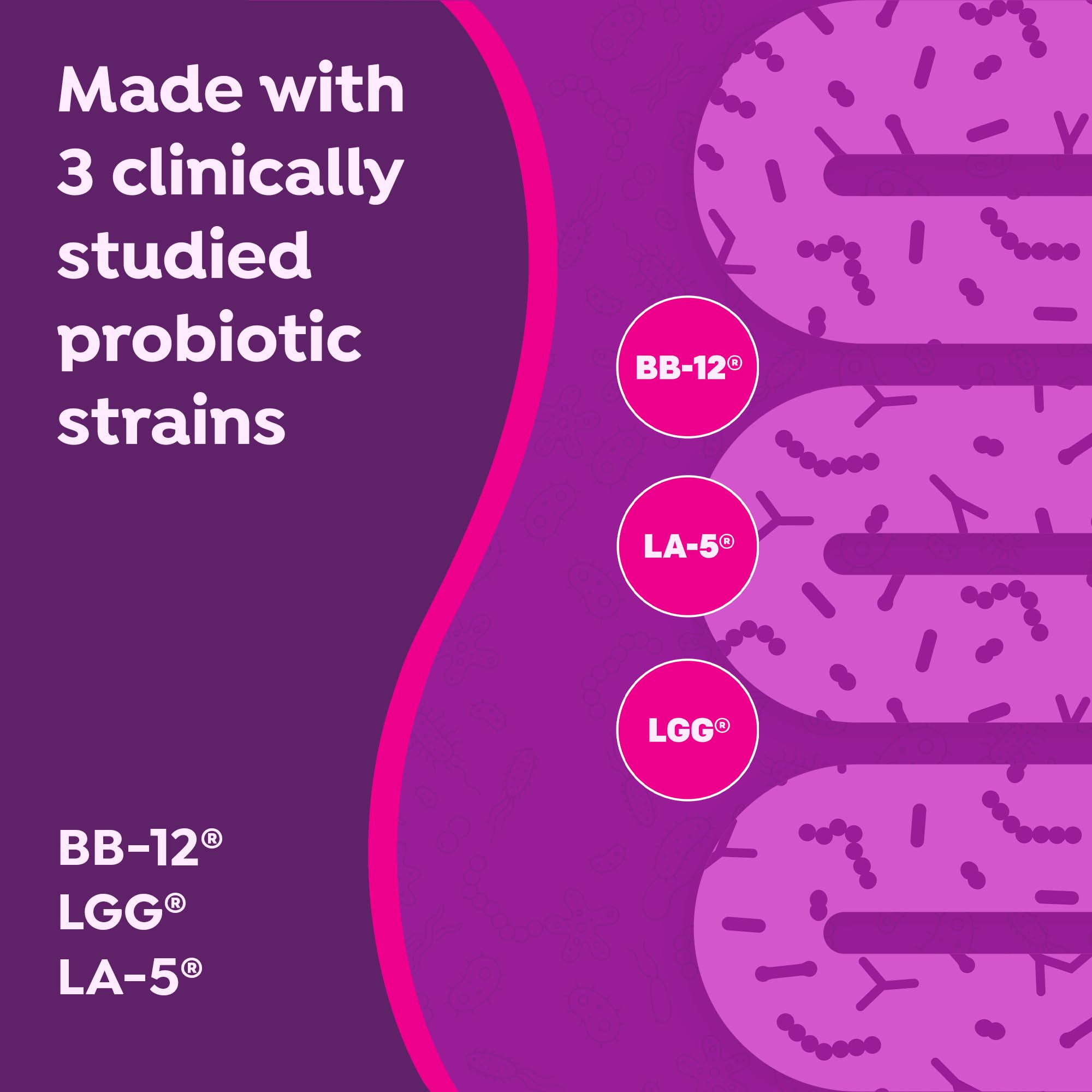 MiraGUT Daily Probiotic, from the Makers of MiraLAX, Probiotics for Digestive Health, Gluten-Free Supplement, Probiotic for Women and Men, Support Overall Digestive Health, 30 Ct