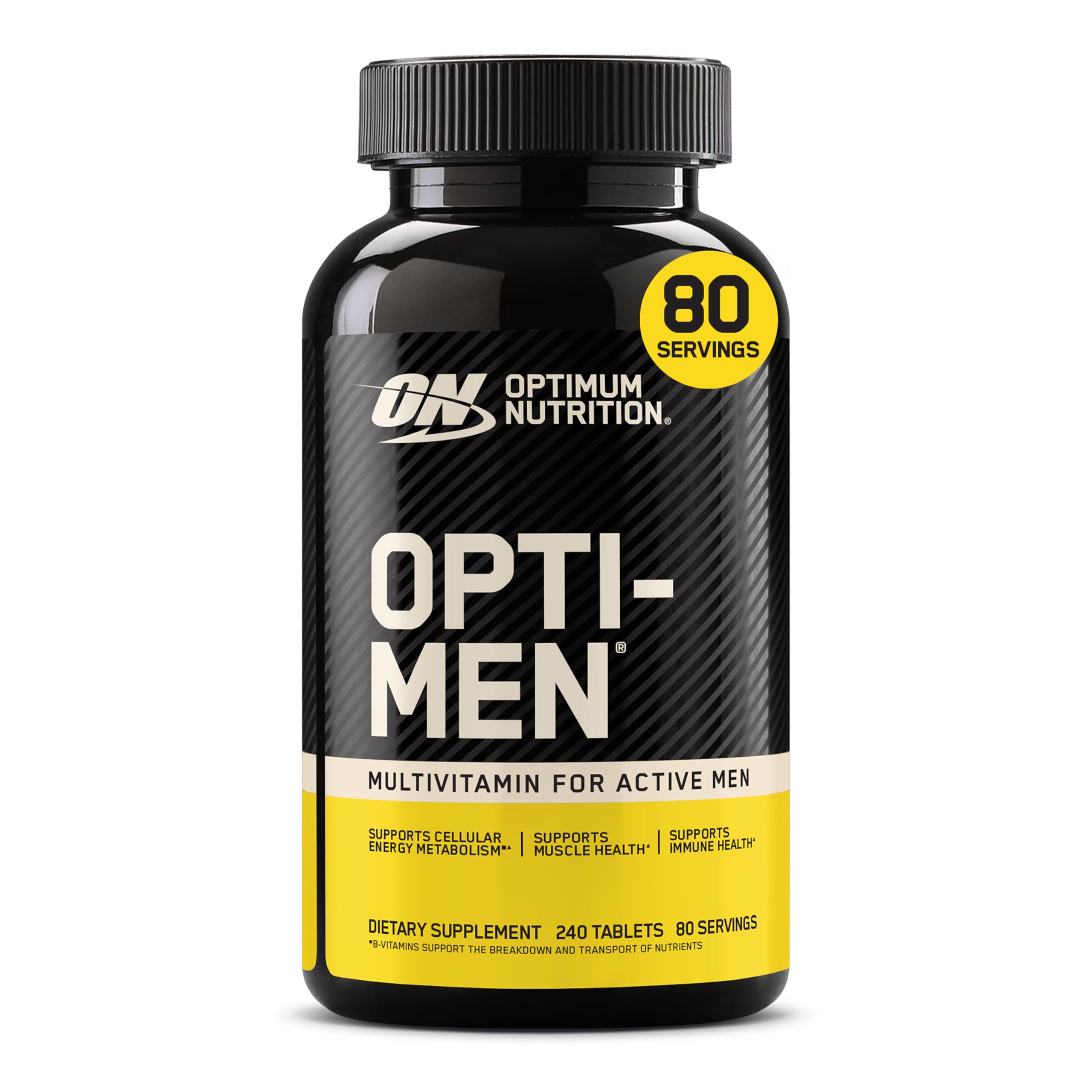 Optimum Nutrition Opti-Men Daily Multivitamin Supplement, 240 Ct - Product Imagery