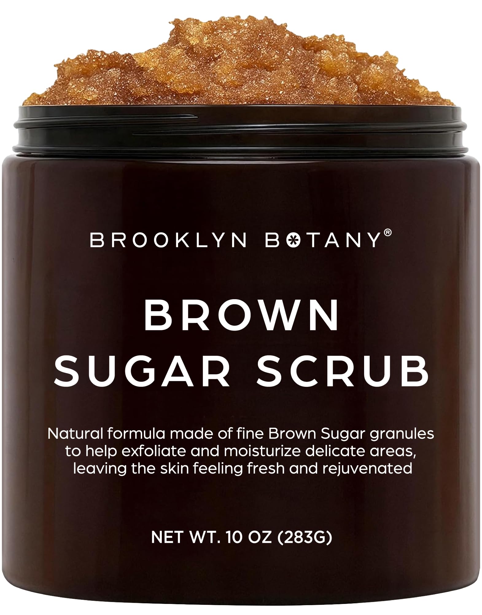 Brooklyn Botany Brown Sugar Body Scrub - Moisturizing and - Product Imagery