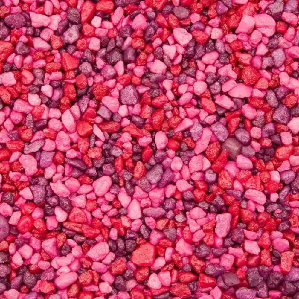 Spectrastone Special Red Aquarium Gravel for Freshwater Aquariums, 25-Pound Bag – close-up detail