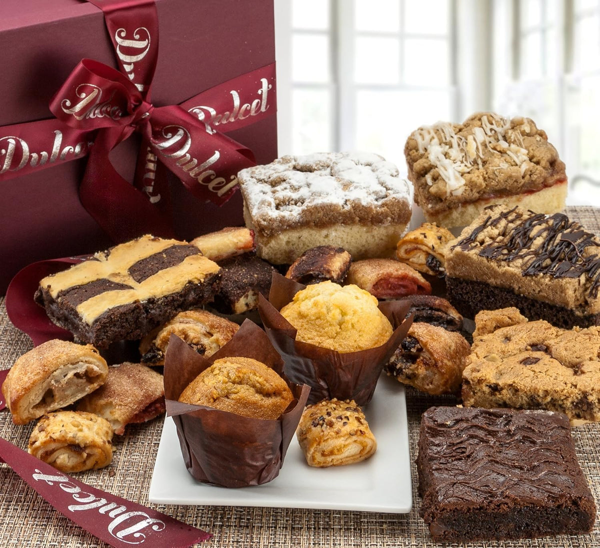 Dulcet Gift Basket Premium Fresh Gourmet Baked Goods Gift - Dulcet Gift Baskets Official Imagery - 2