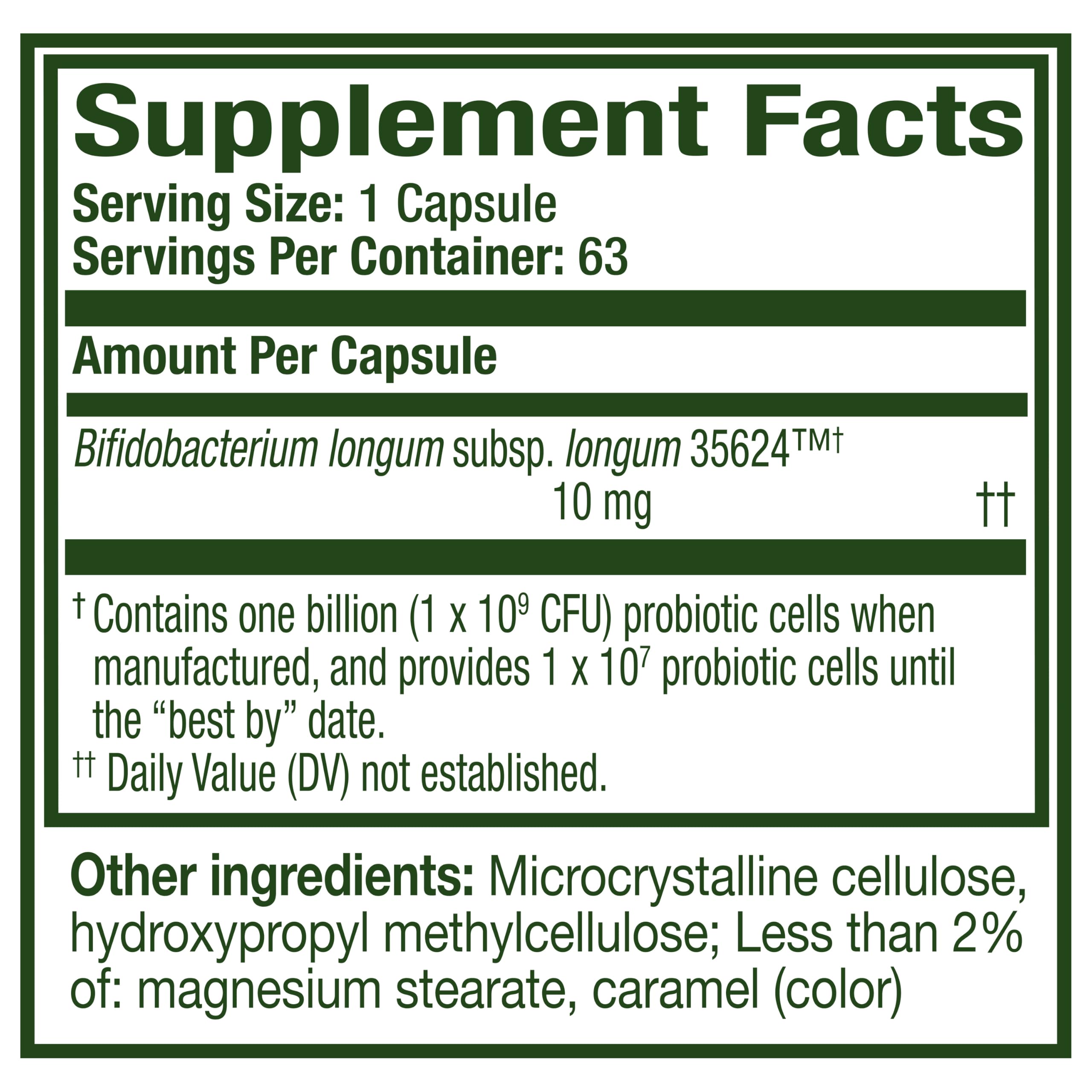 Align Probiotic Pro Formula – 63 Capsules, 2-Month Supply
