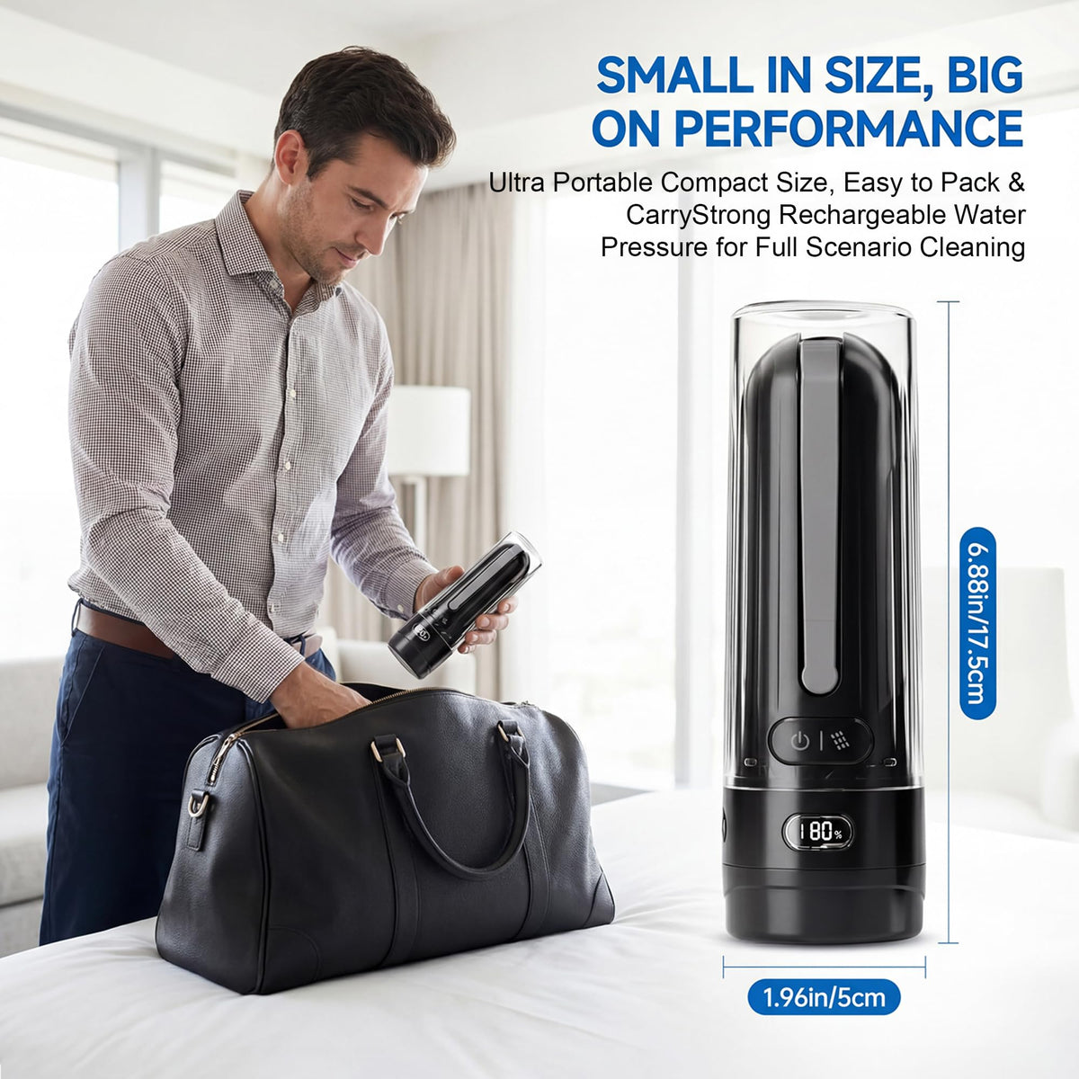 Portable Bidet for Travel Electric Handheld Sprayer for - SOFAR Official Imagery - 7