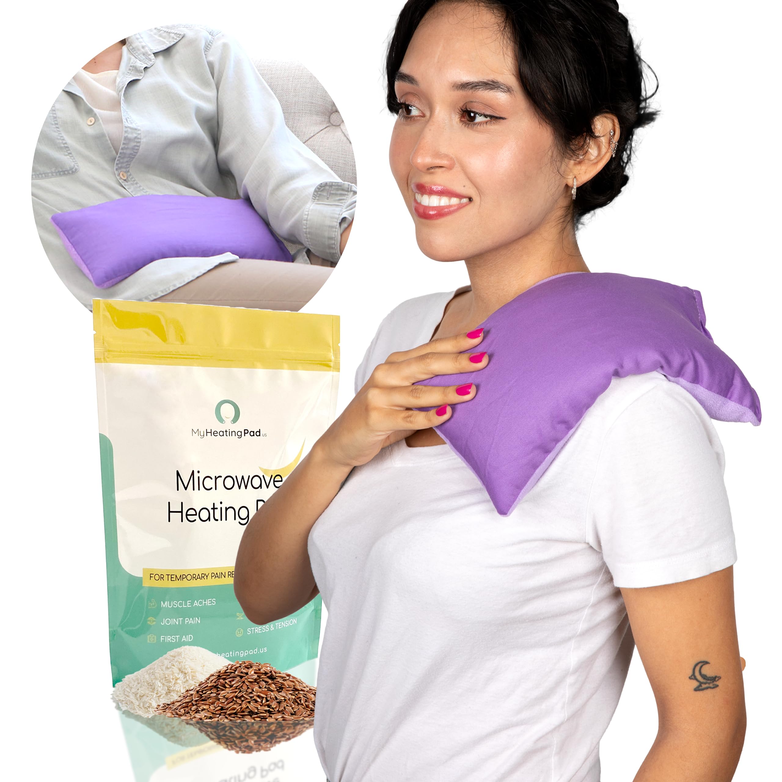 My Heating Pad Microwave Heating Pad - Moist Microwavable - Product Imagery