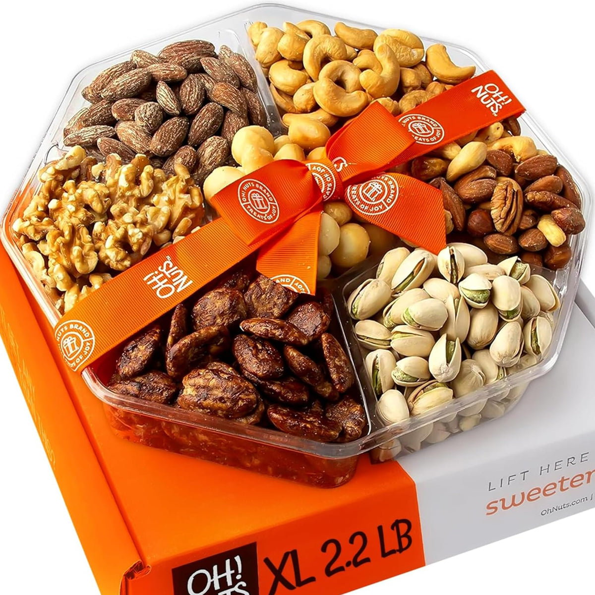 Oh Nuts 7 Variety Nuts Gift Basket - Oh! Nuts Official Imagery - 2
