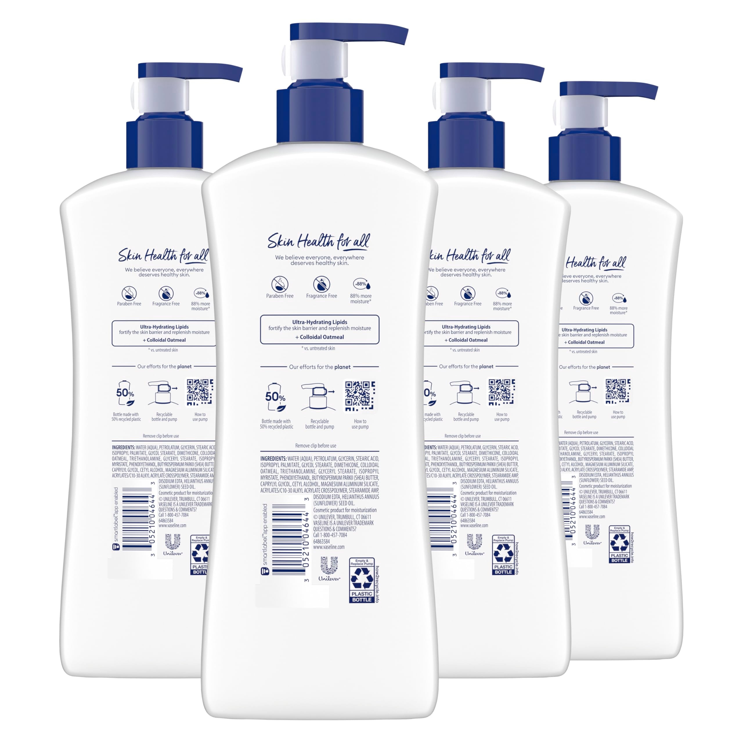 Vaseline Intensive Care™ Body Lotion Sensitive Skin Relief 20.3oz 4ct