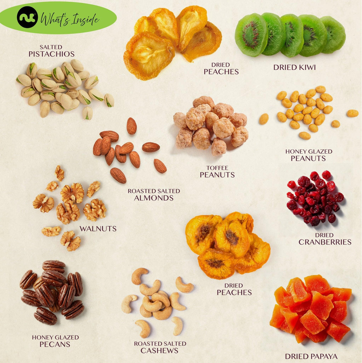NUT CRAVINGS Diwali Dried Fruit Mixed Nuts Gift Tower - Nut Cravings Official Imagery - 7